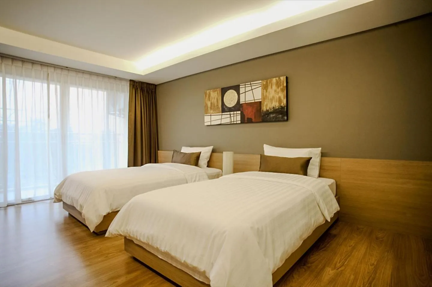 Bed in Olive Hotel & Residence Bangkok Sukhumvit 101 near True Digital Park