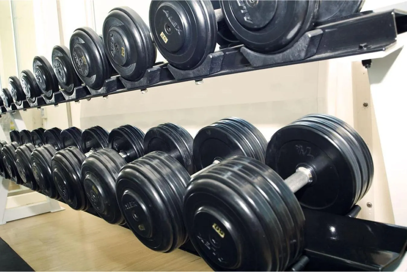 Fitness centre/facilities in Olive Hotel & Residence Bangkok Sukhumvit 101 near True Digital Park