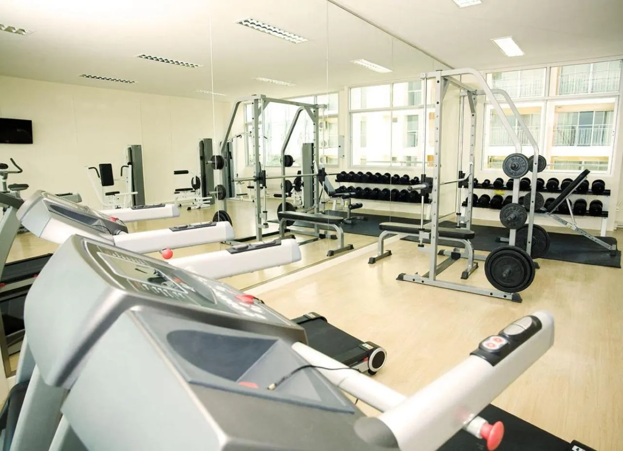 Fitness centre/facilities in Olive Hotel & Residence Bangkok Sukhumvit 101 near True Digital Park