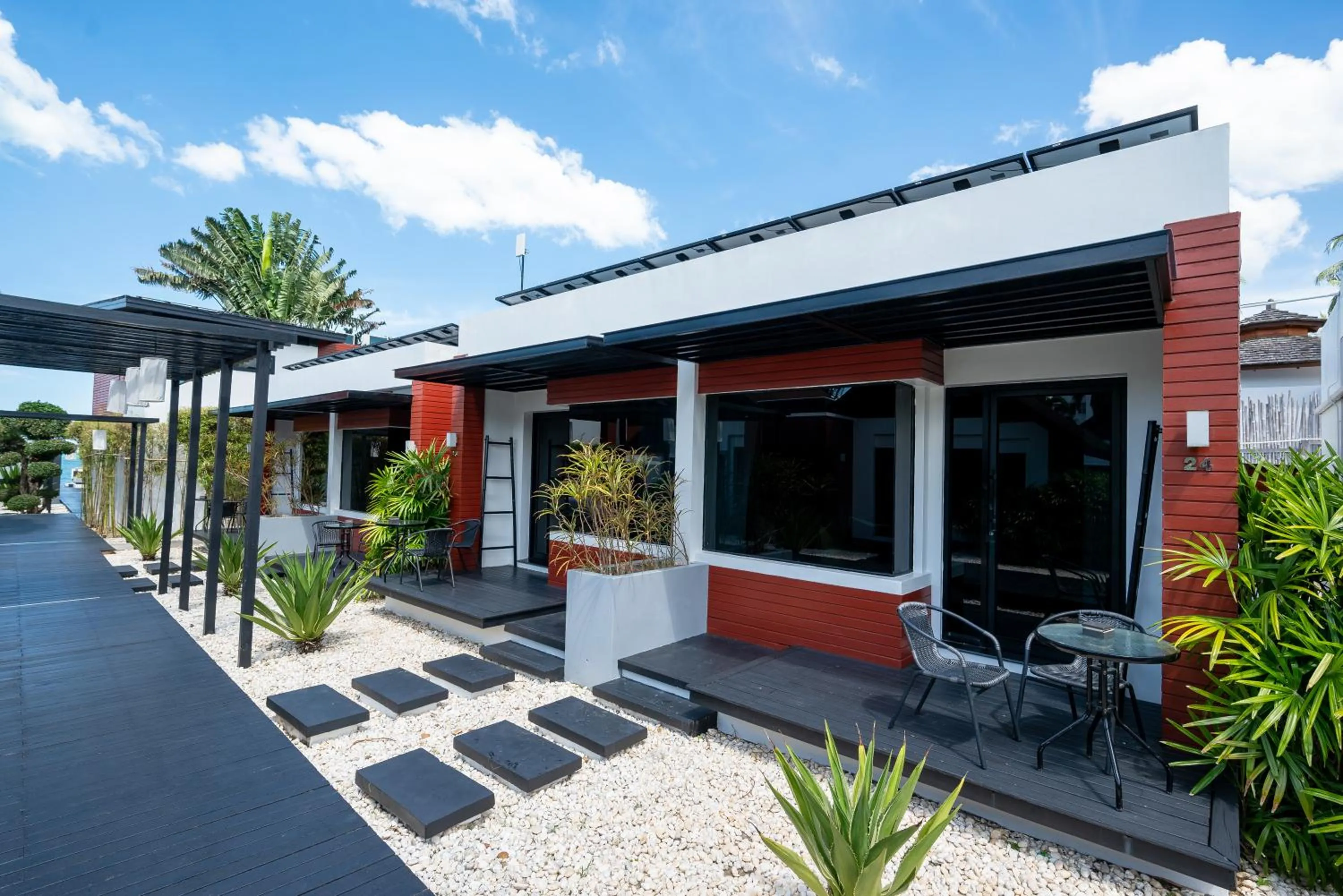 Property building in Aava Resort and Spa