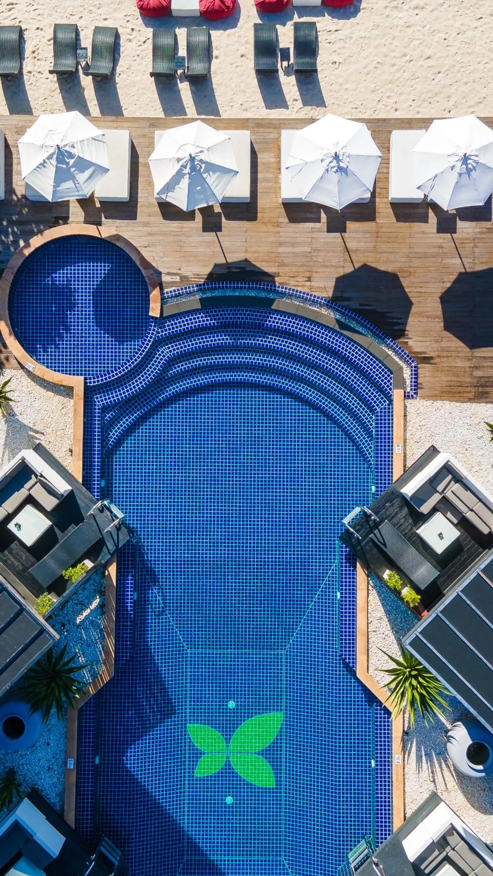 Swimming pool in Aava Resort and Spa