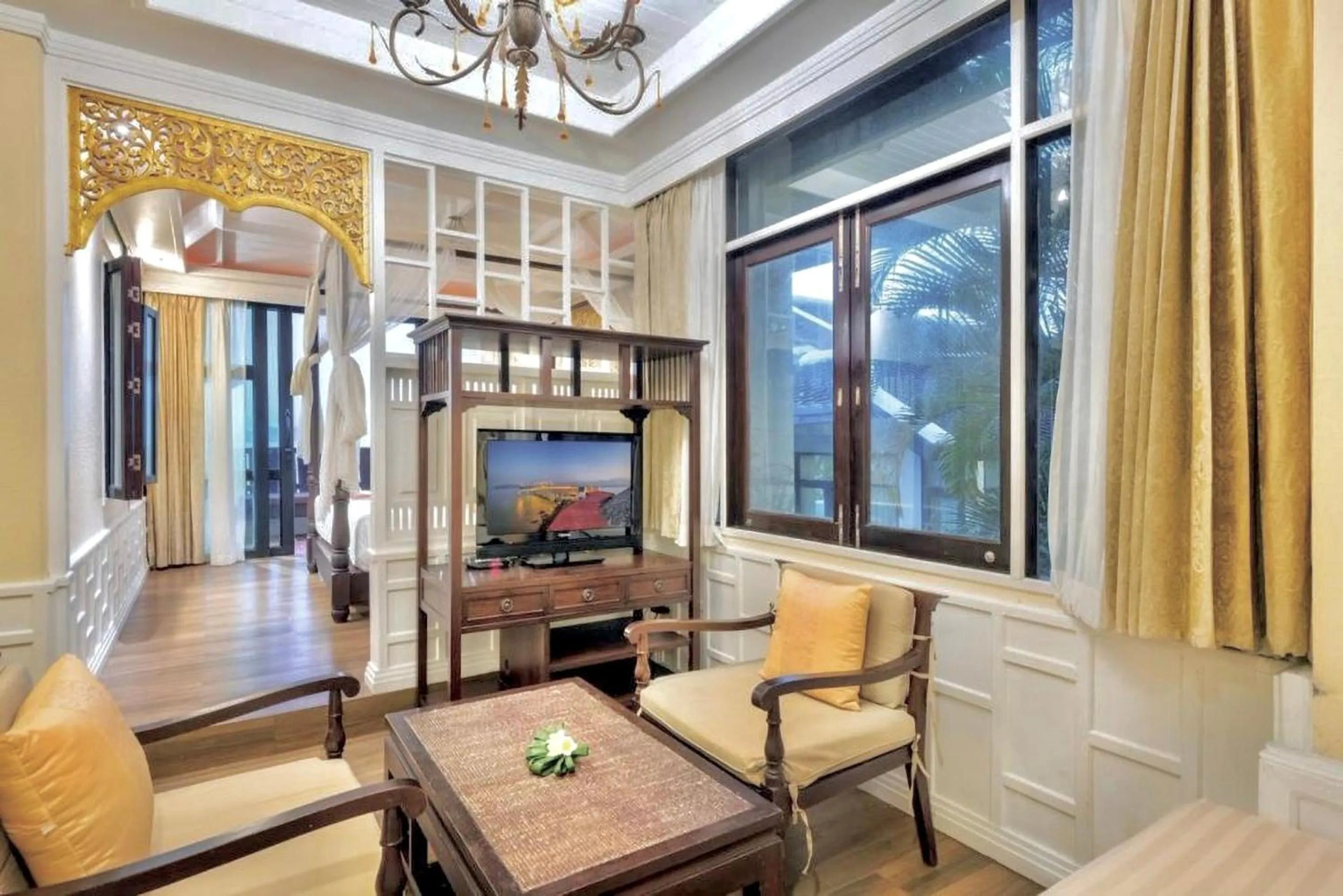 TV and multimedia in Racha Kiri Resort & Spa, Khanom