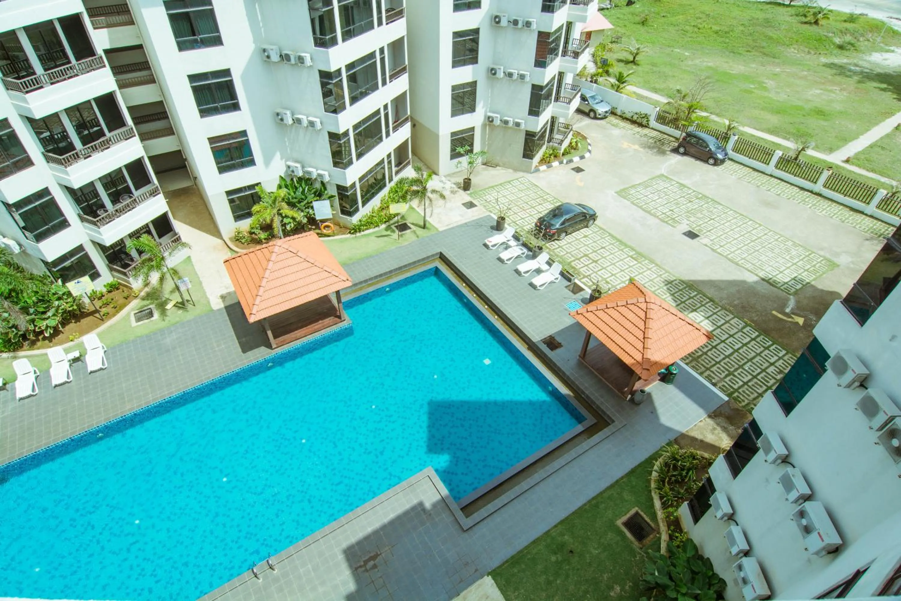 Swimming pool in Holiday Homes At Samsuria Resort