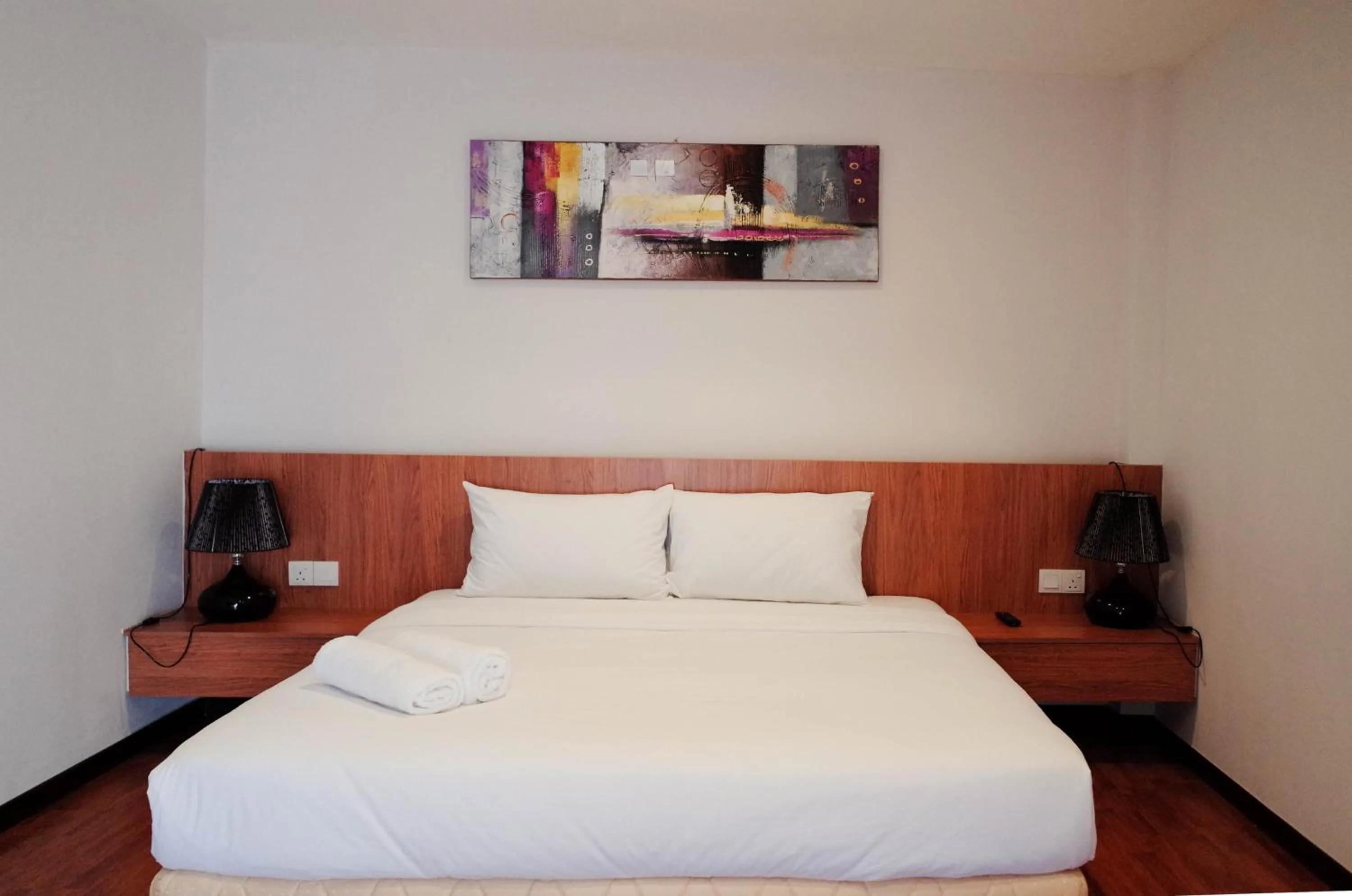 Bed in Holiday Homes At Samsuria Resort