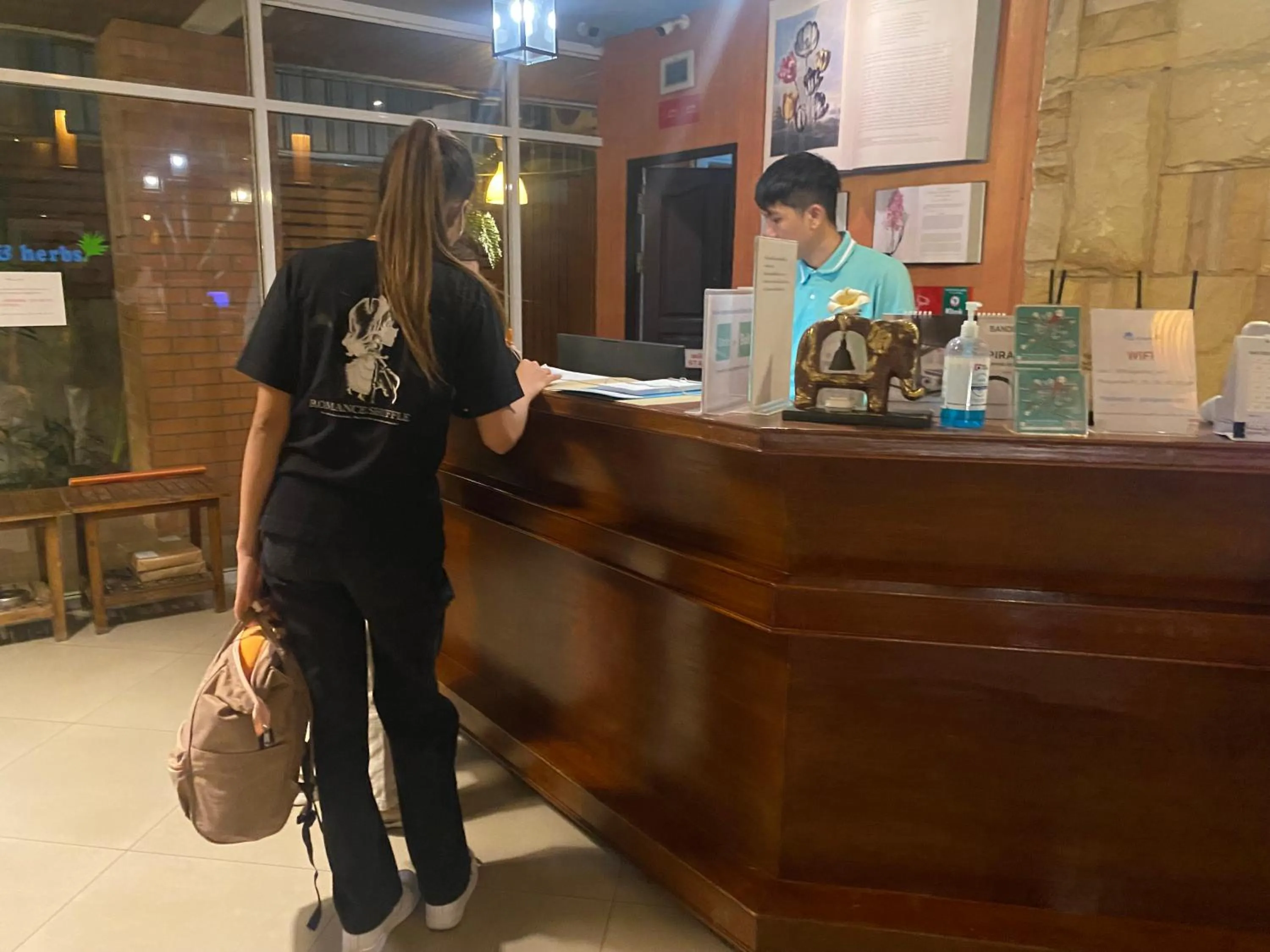 Lobby or reception in Plai And Herbs Suvarnabhumi Airport