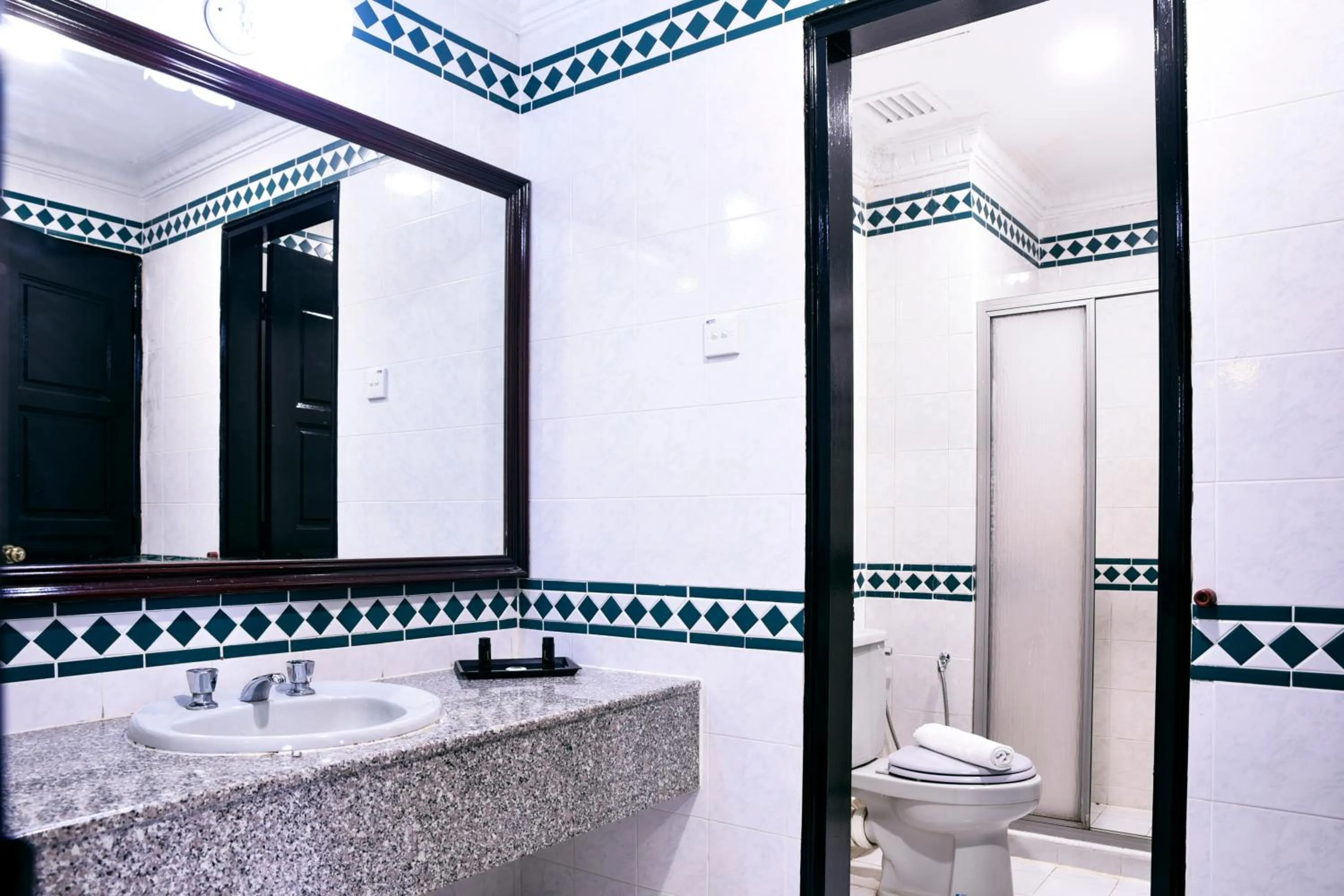 Bathroom in Leisure Cove Hotel and Apartments