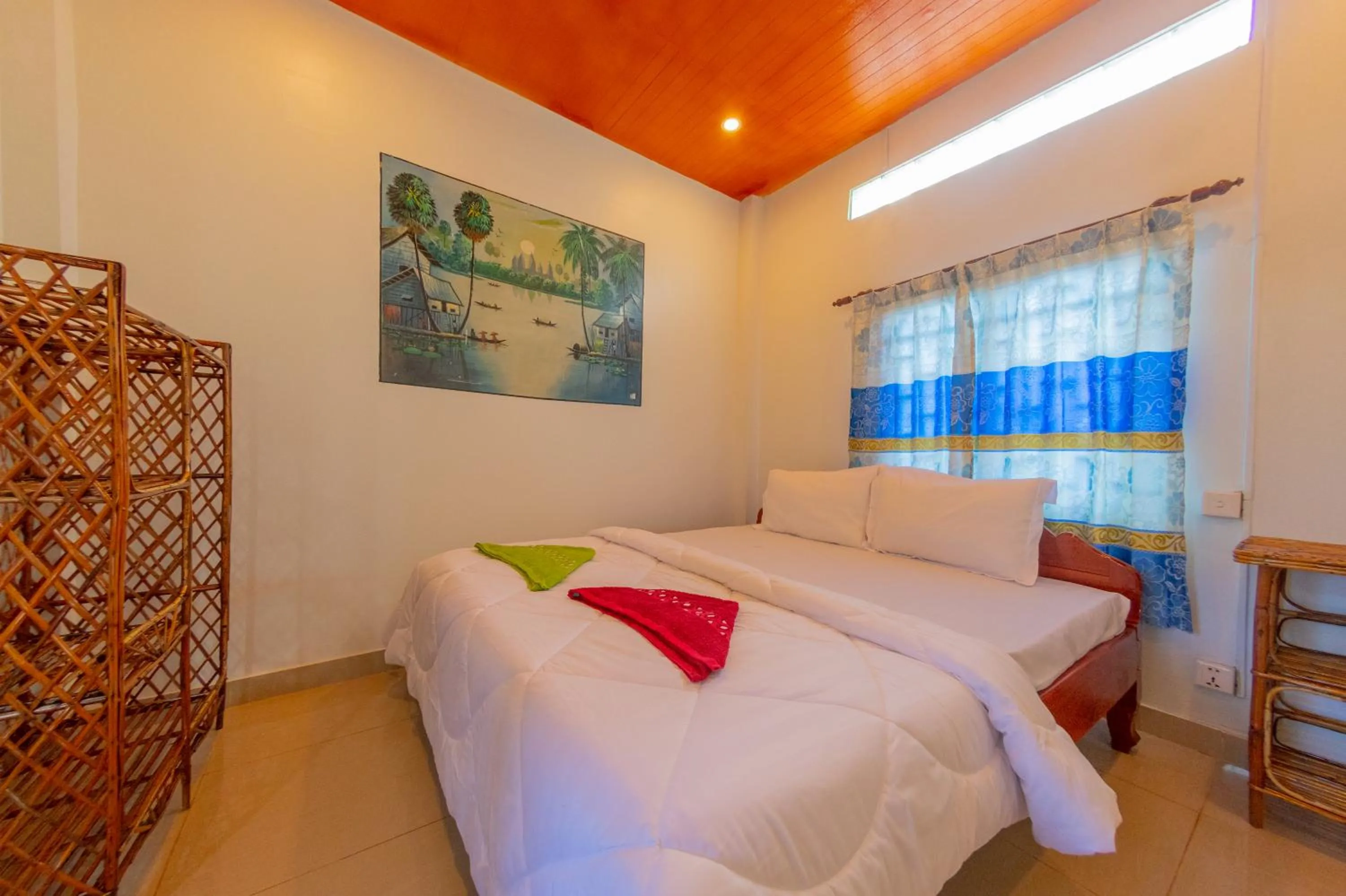 Bed in The Green Home