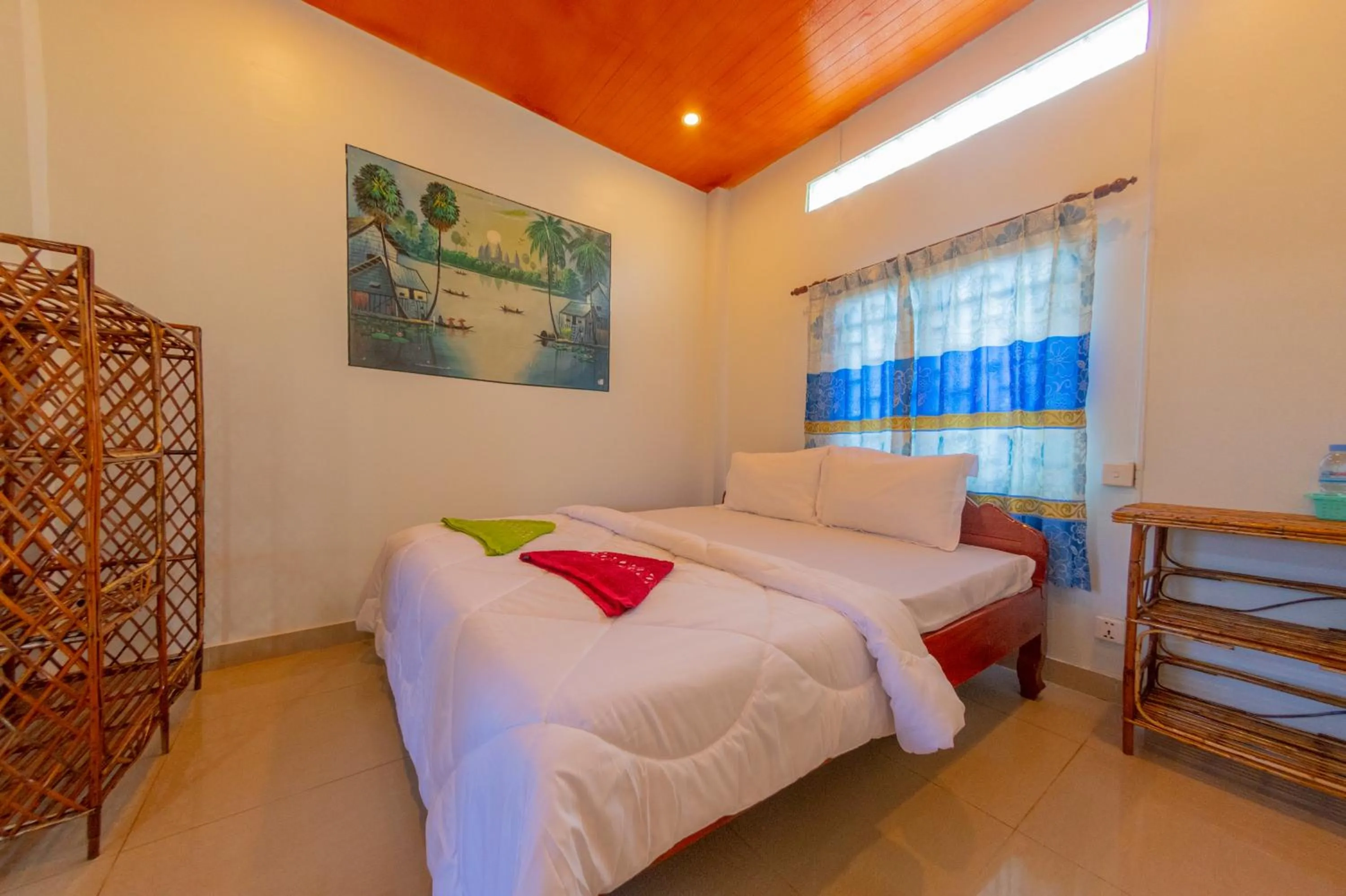 Bed in The Green Home
