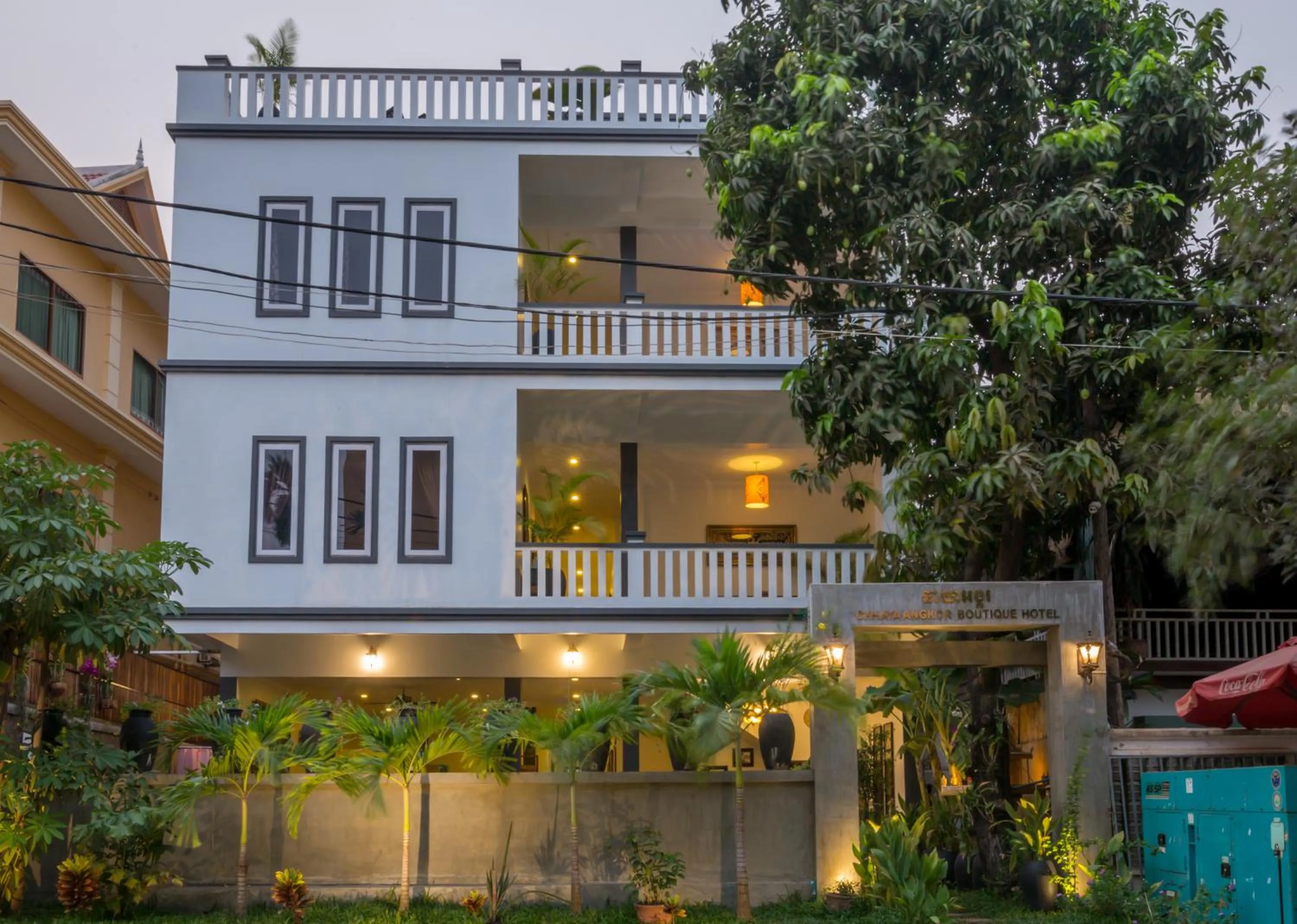 Facade/entrance in Plumeria Hotel & Spa
