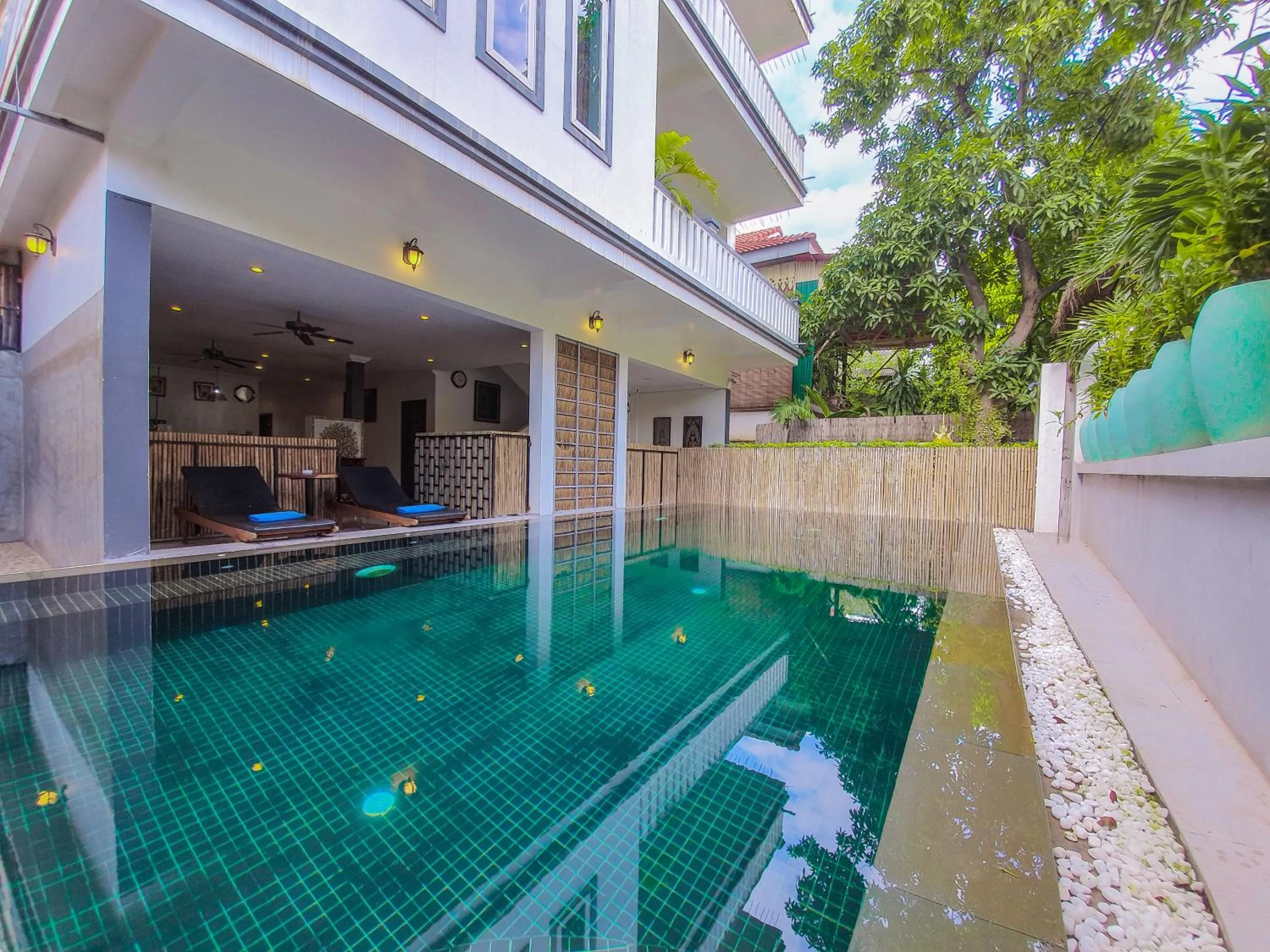 Pool view in Plumeria Hotel & Spa