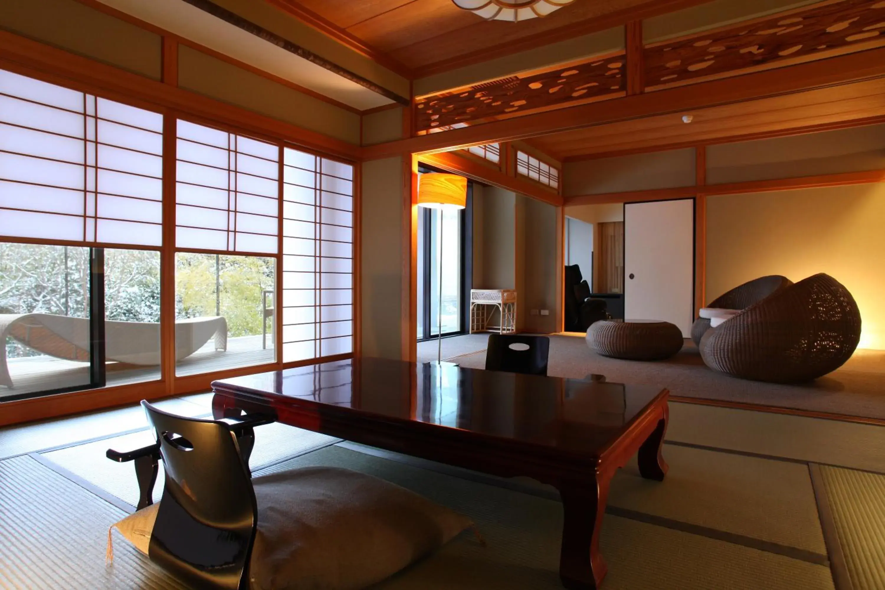 Deluxe Suite with Open-Air Bath and Sauna - single occupancy - Non-Smoking in Kitanokaze Saryo (Adult Only) Deluxe Suite with Open-Air Bath and Sauna - single occupancy - Non-Smoking in Kitanokaze Saryo (Adult Only)
