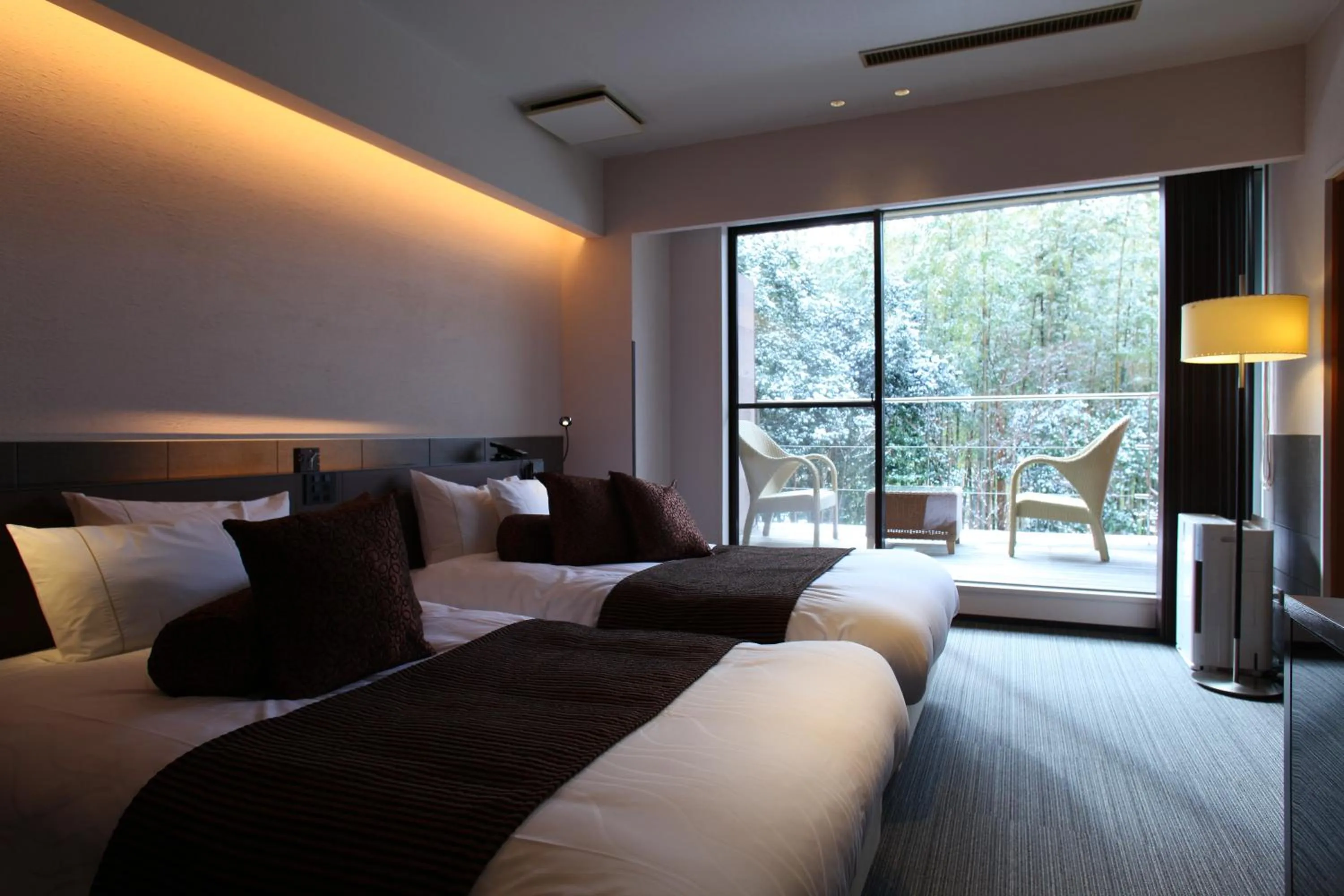 Photo of the whole room, Bed in Kitanokaze Saryo (Adult Only)