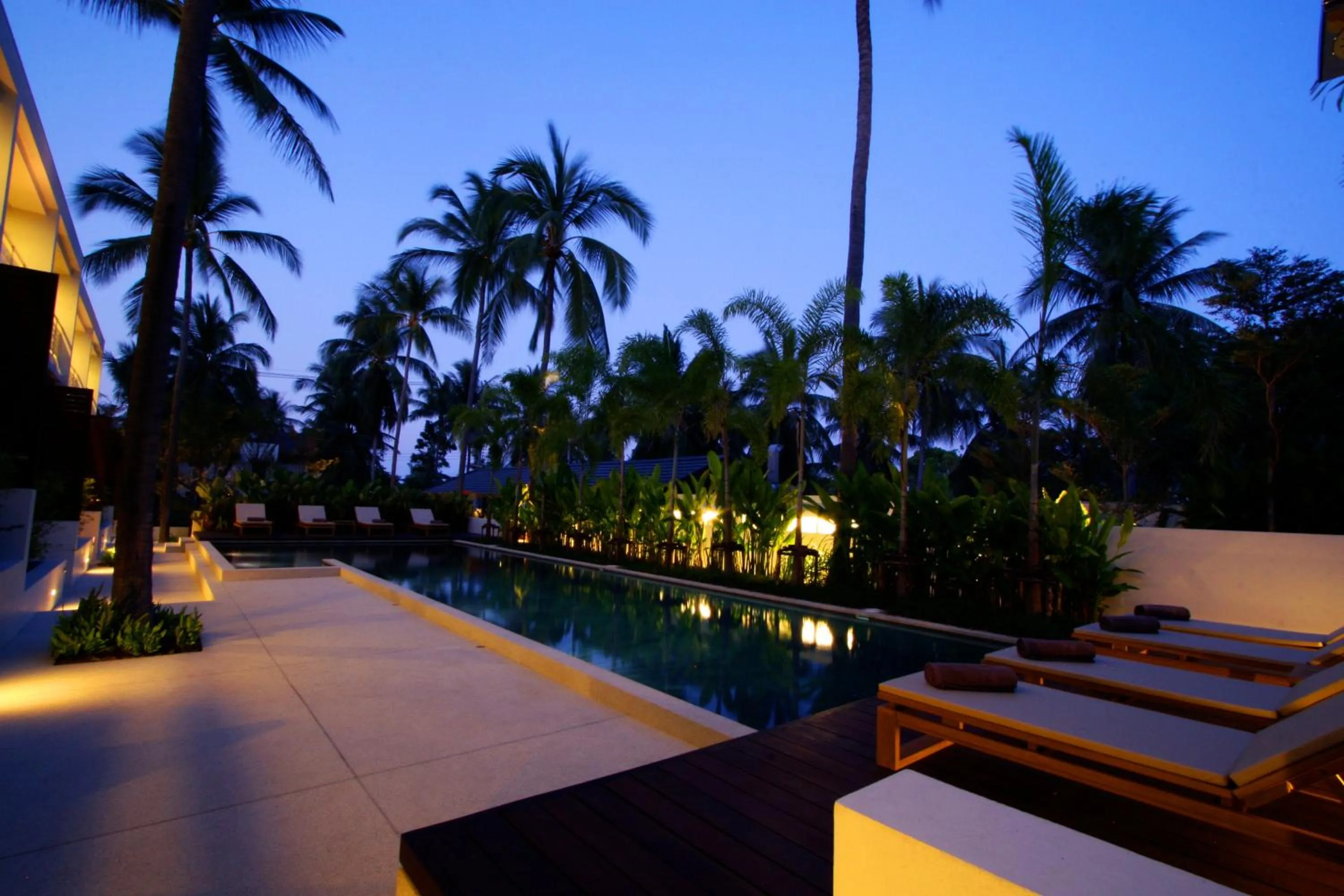 Swimming pool in The Park Samui