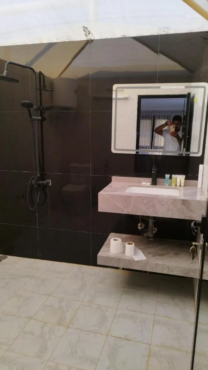 Shower in Safari Desert Camp