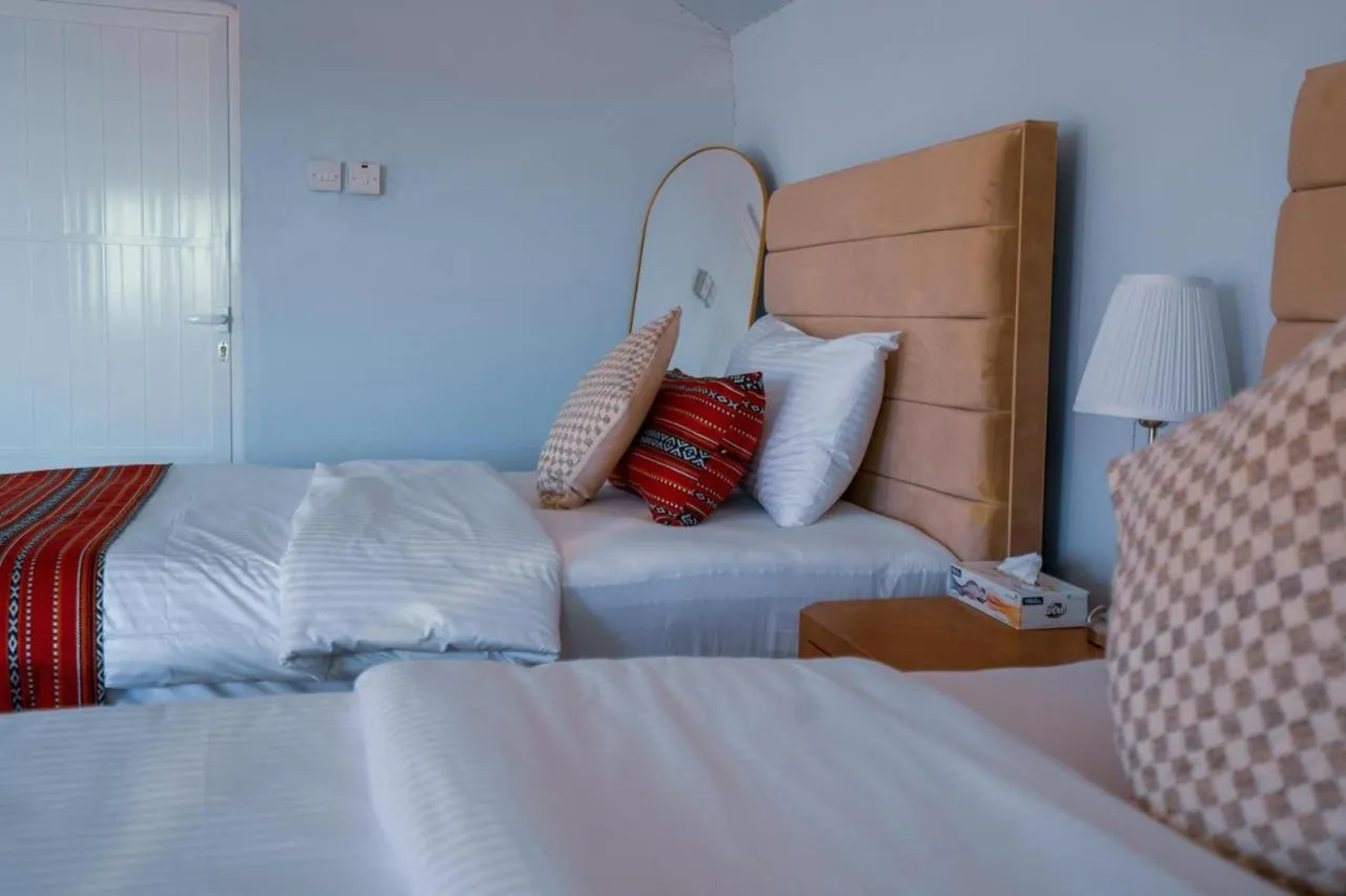 Bed in Safari Desert Camp