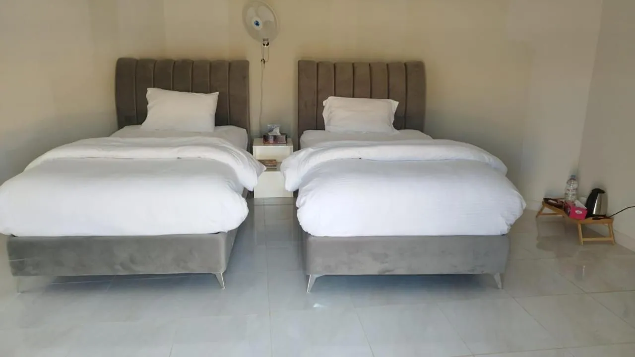 Bed in Safari Desert Camp