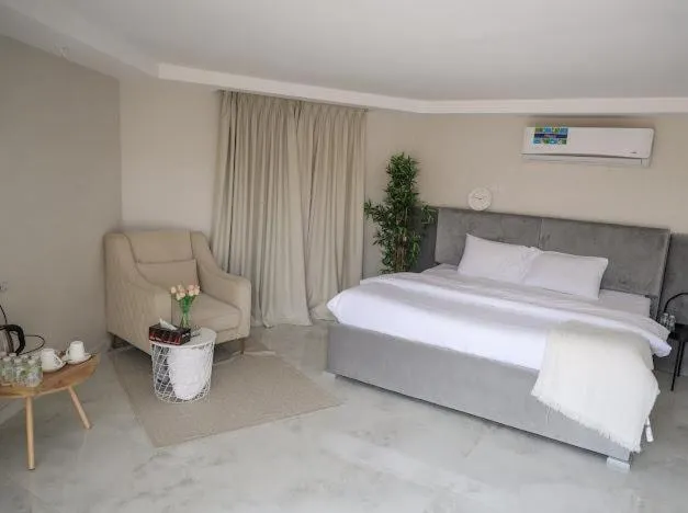 Bed in Safari Desert Camp