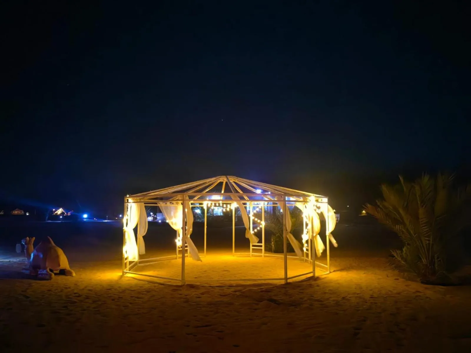 Night in Safari Desert Camp