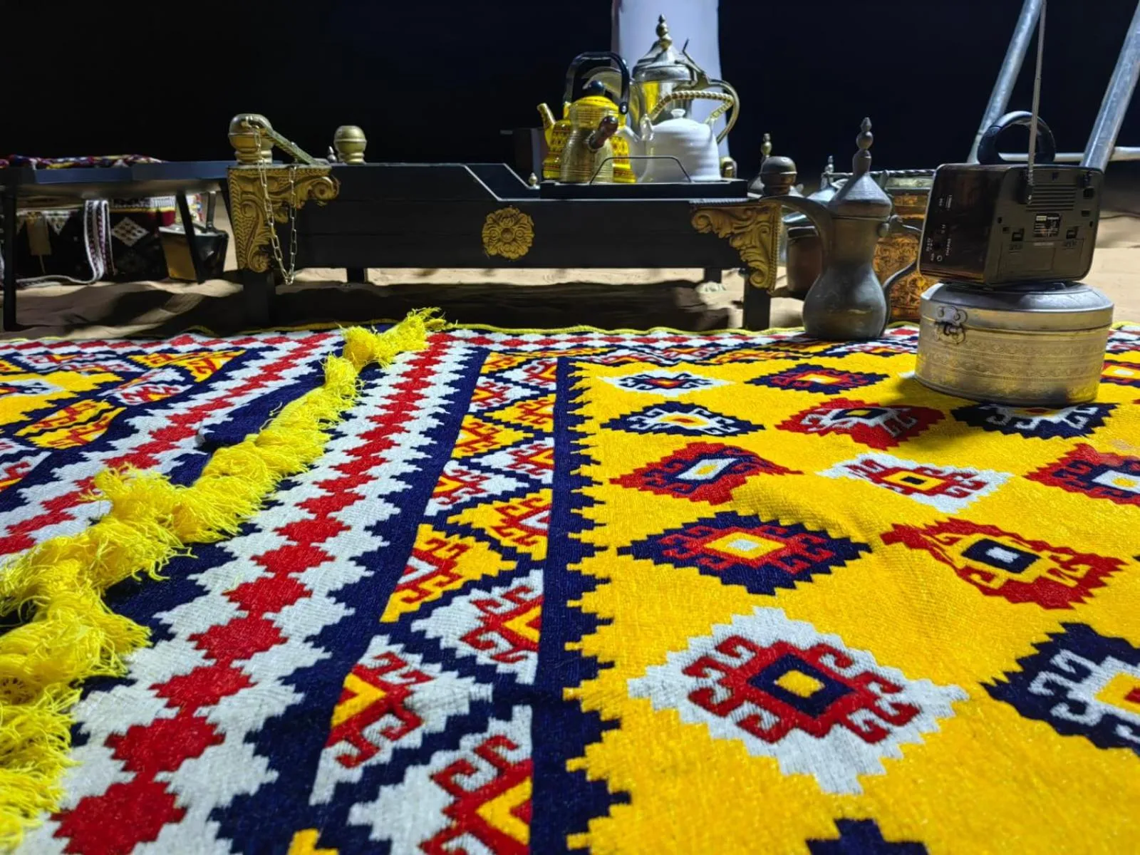 Food and drinks in Safari Desert Camp