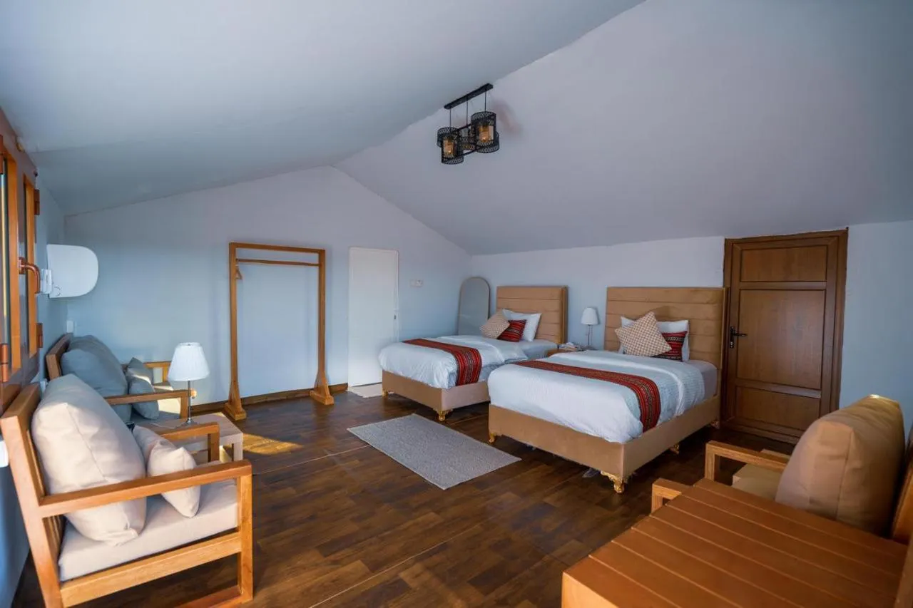 Bed in Safari Desert Camp