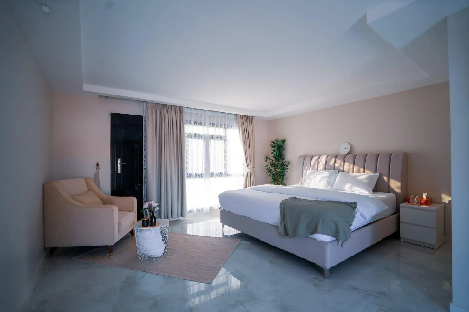 Bed in Safari Desert Camp