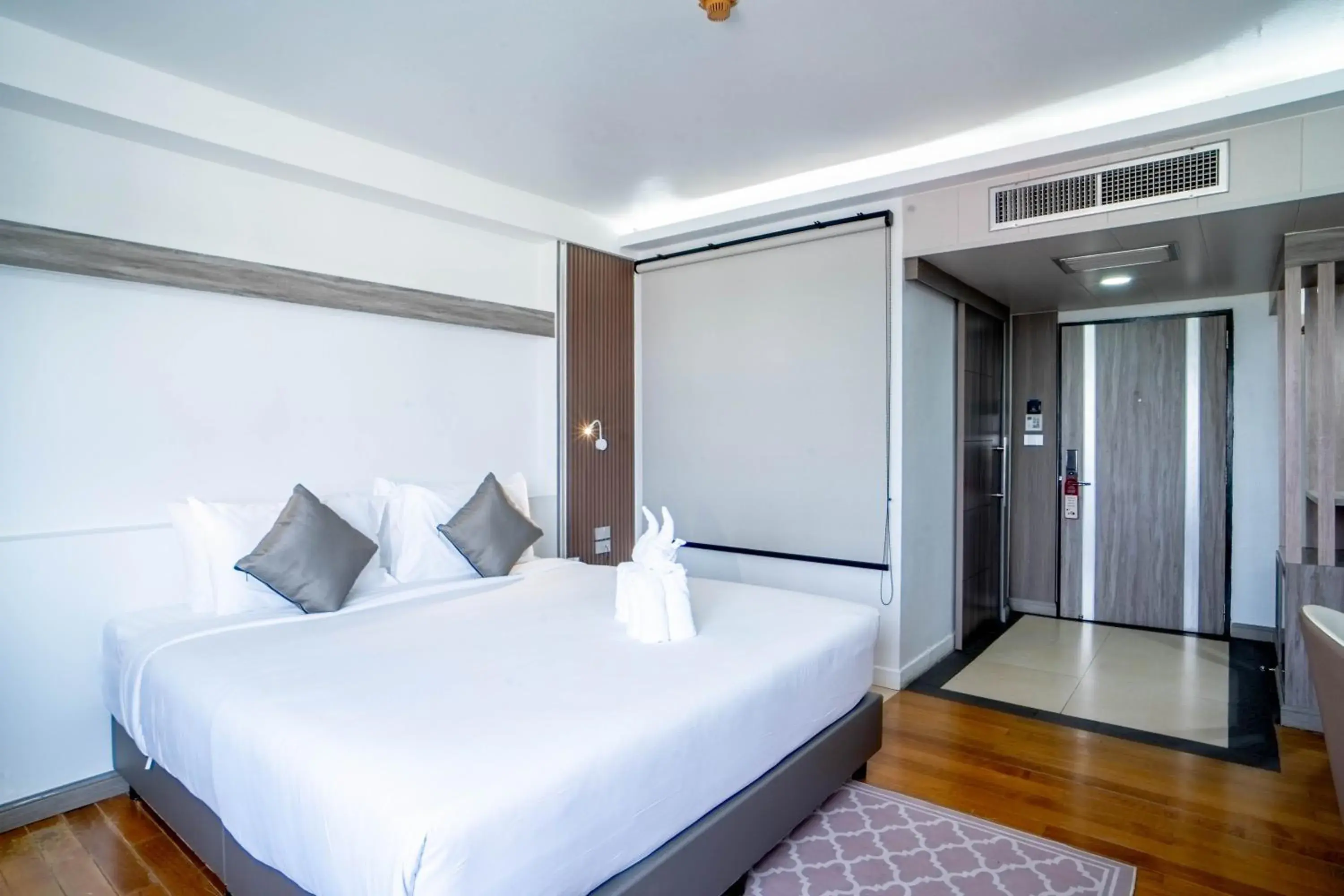 Double or Twin Room with City View in Thong Tarin Hotel Double or Twin Room with City View in Thong Tarin Hotel