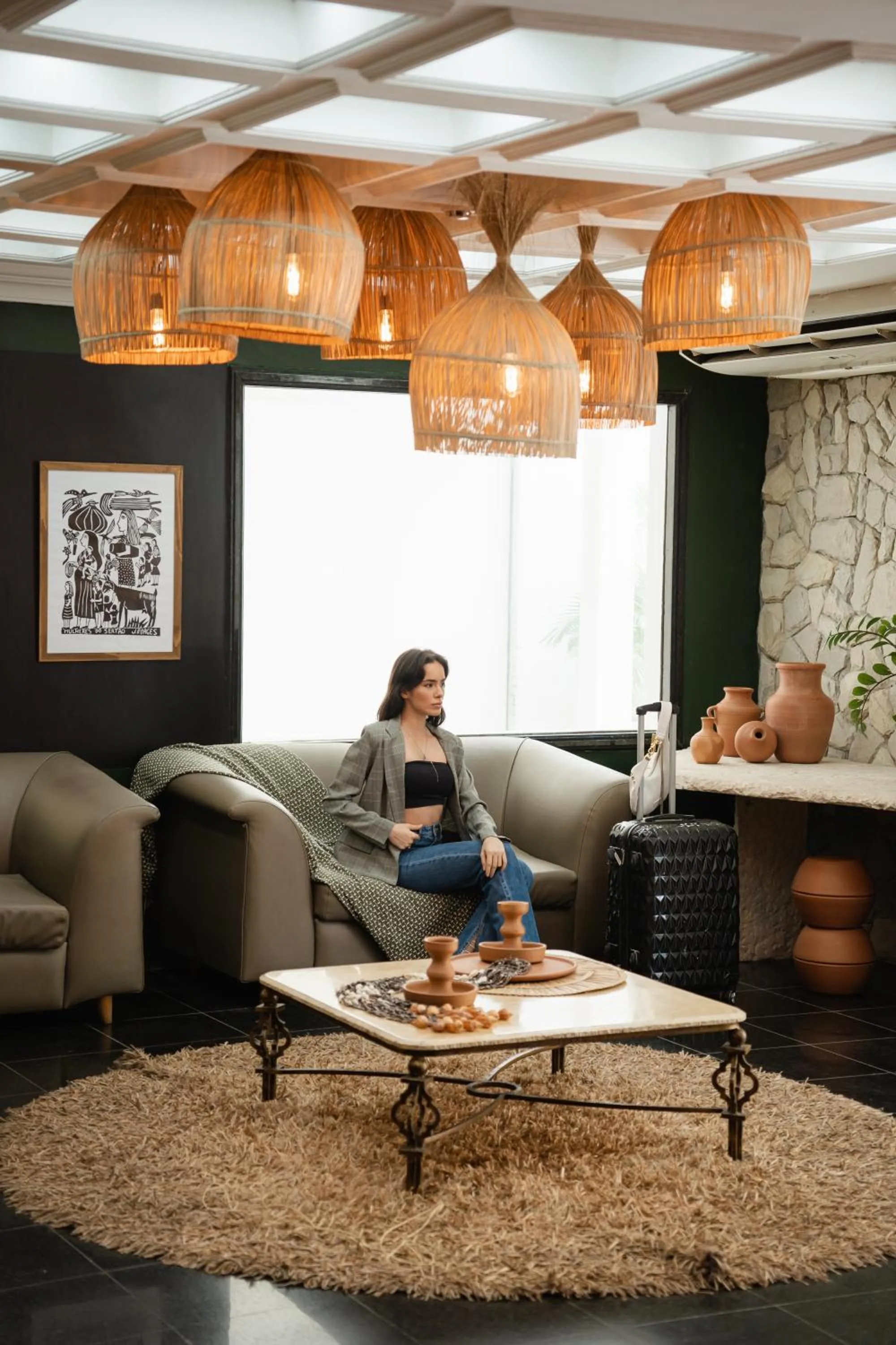 Lobby or reception in Fortaleza Mar Hotel