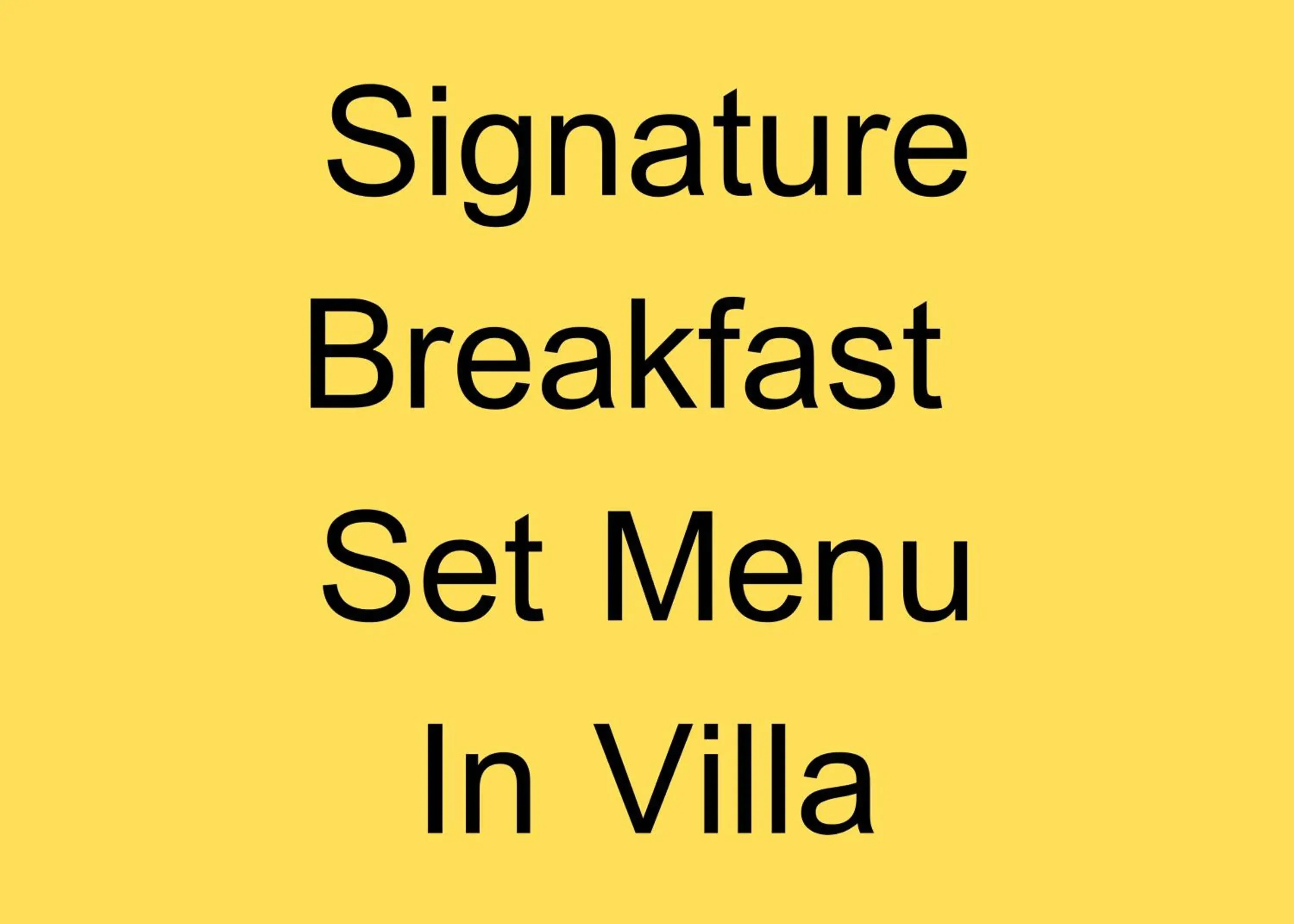 Breakfast in Dhevan Dara Resort & Spa Hua Hin - Pool Villa Breakfast in Dhevan Dara Resort & Spa Hua Hin - Pool Villa