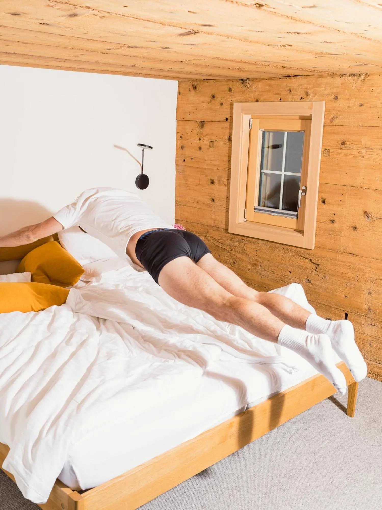 Bed in Breitachhus
