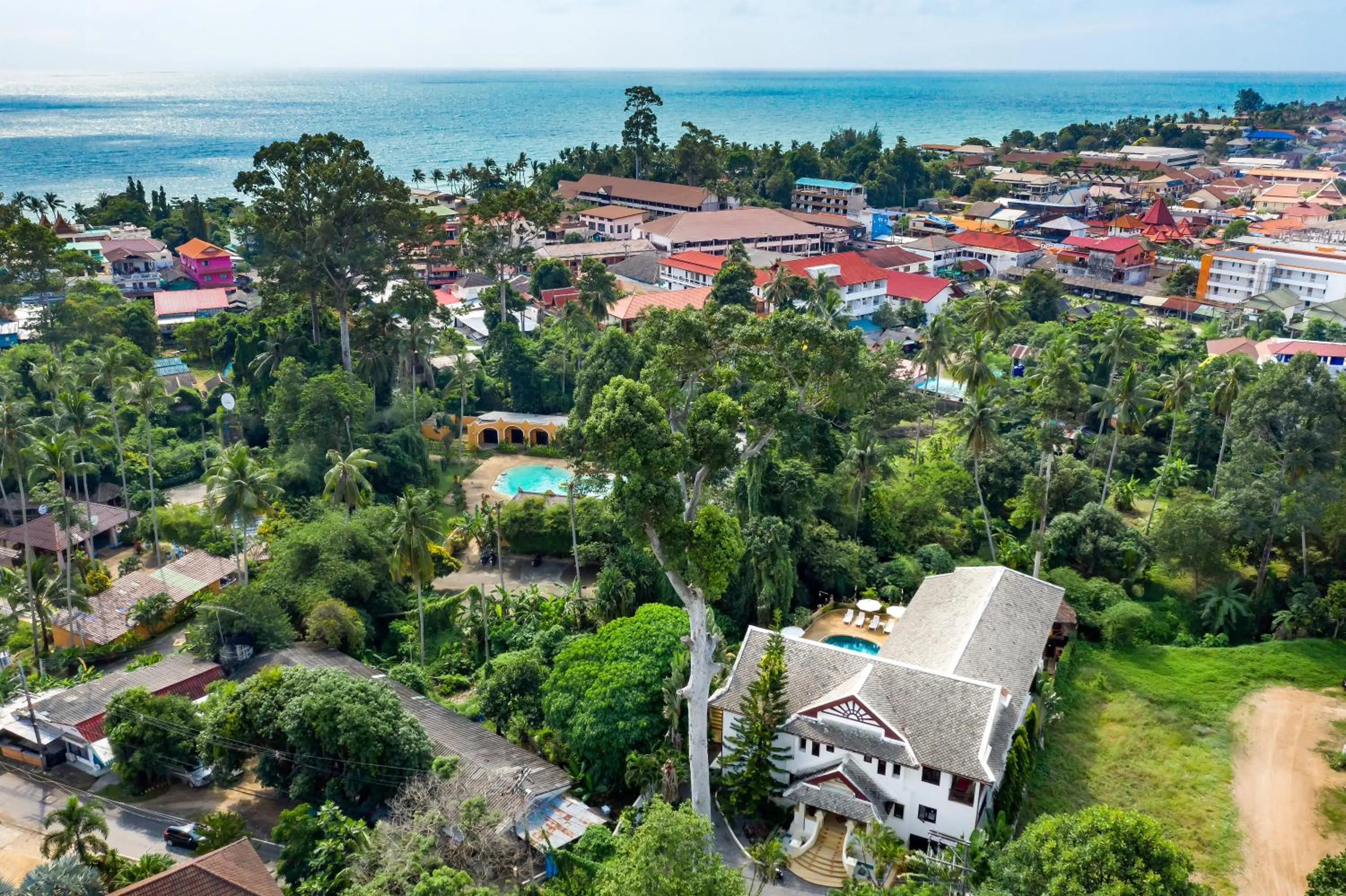 Bird's eye view in Royal Cottage Residence