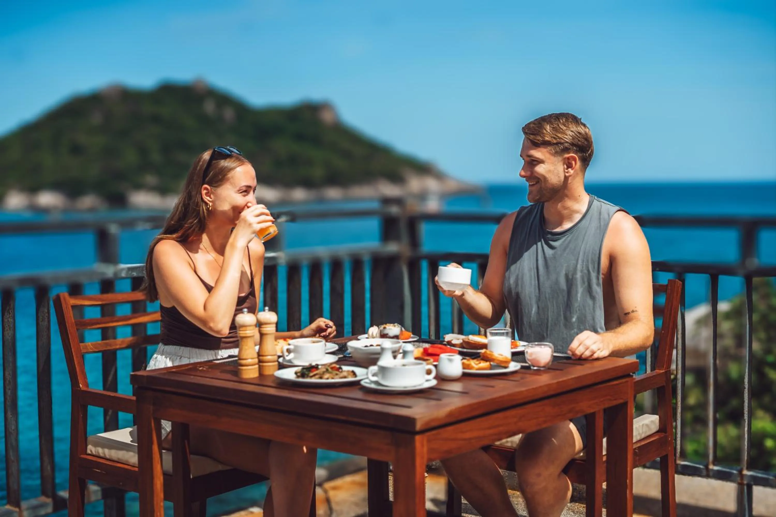 Breakfast in Dusit Buncha Koh Tao by Riya Group