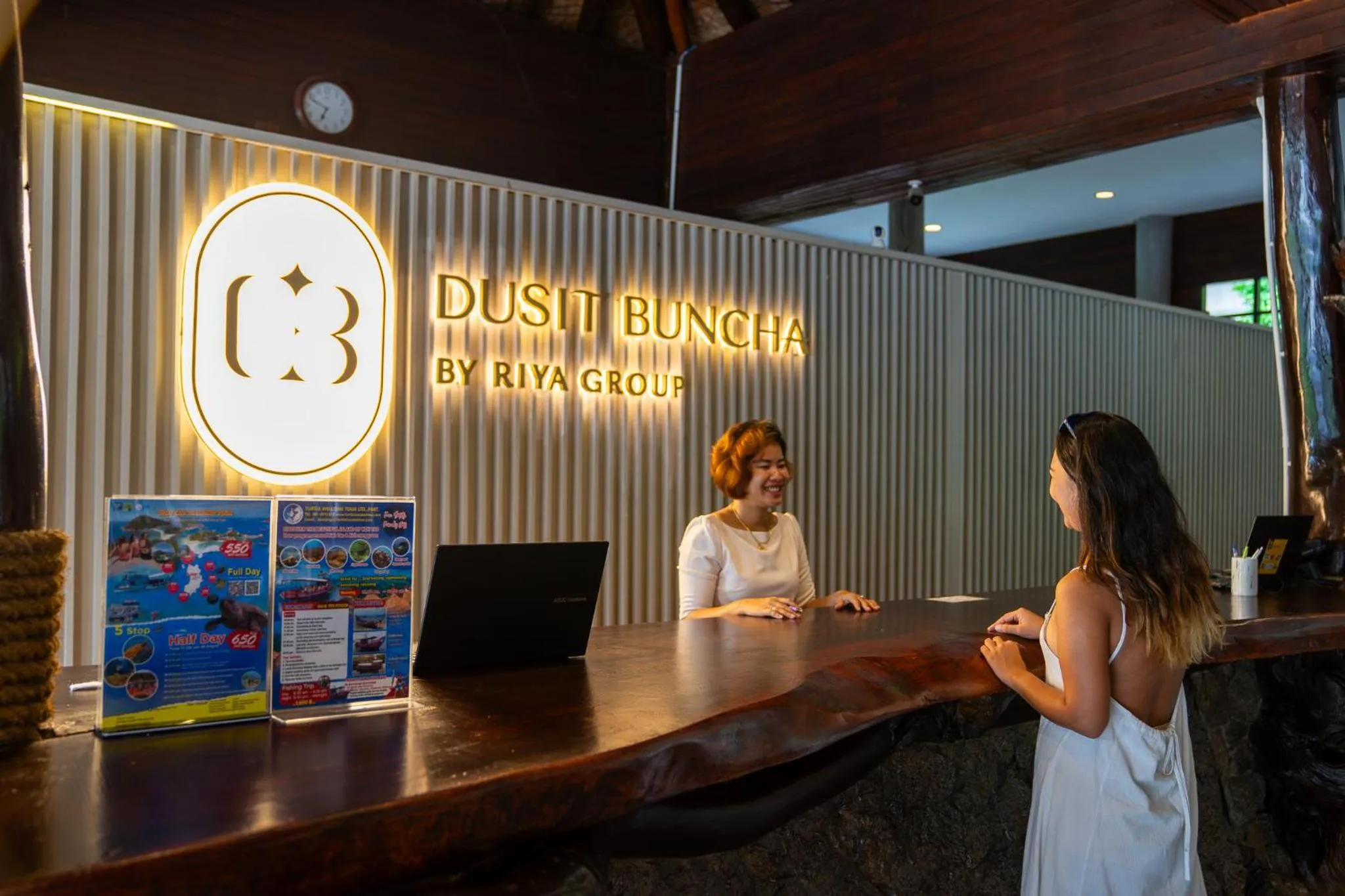 Property logo or sign in Dusit Buncha Koh Tao by Riya Group