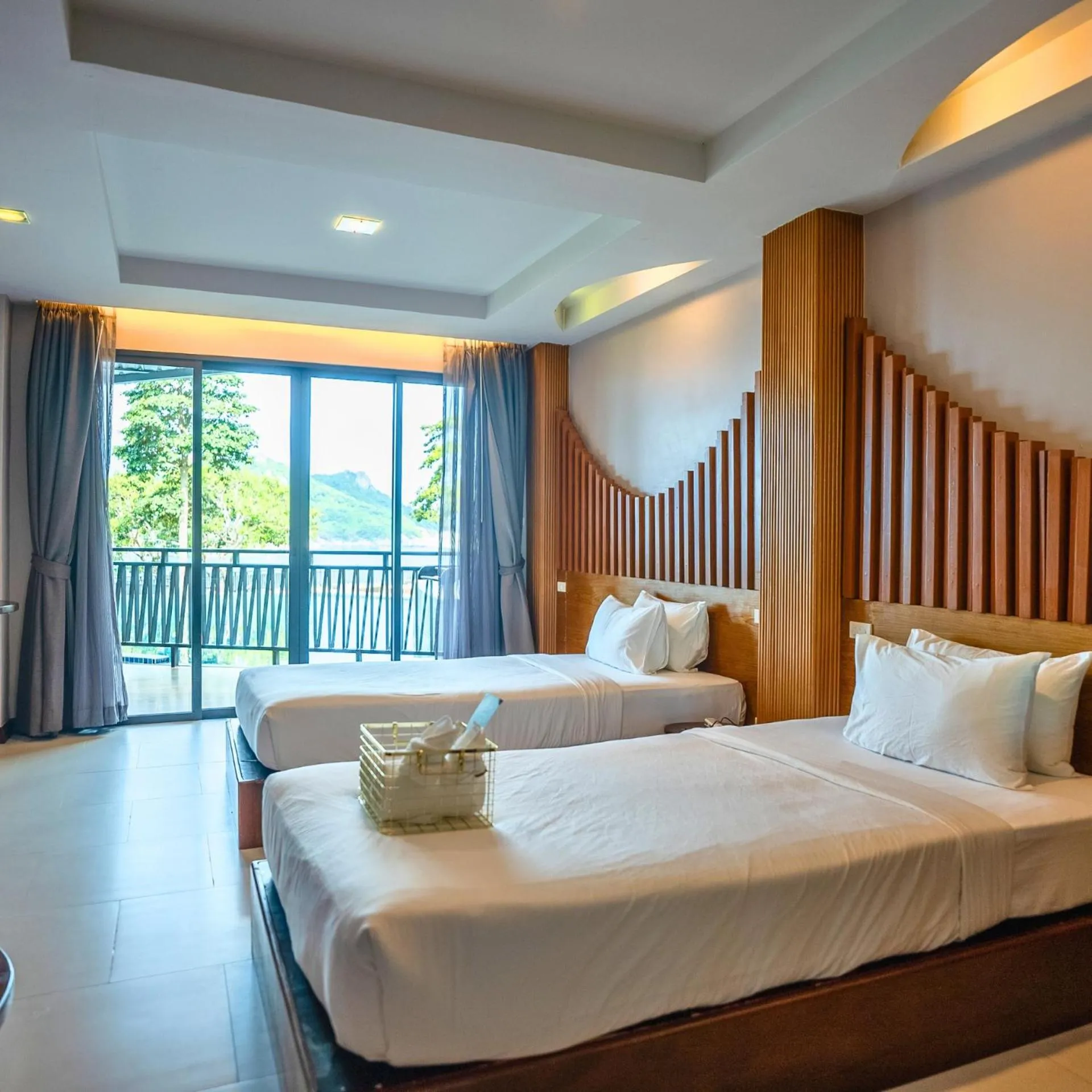 Bed in Dusit Buncha Koh Tao by Riya Group