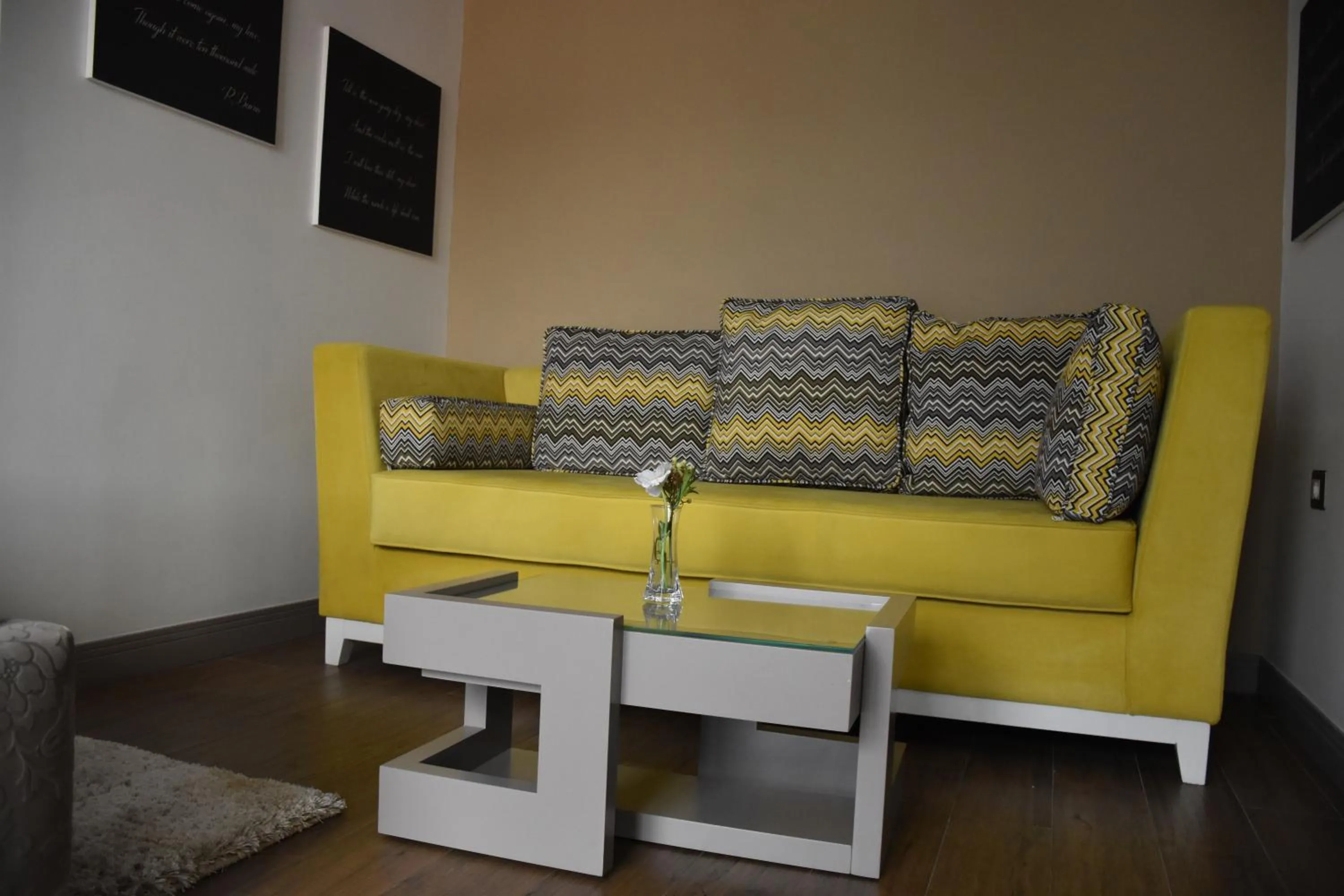 Seating area in New W Hotel