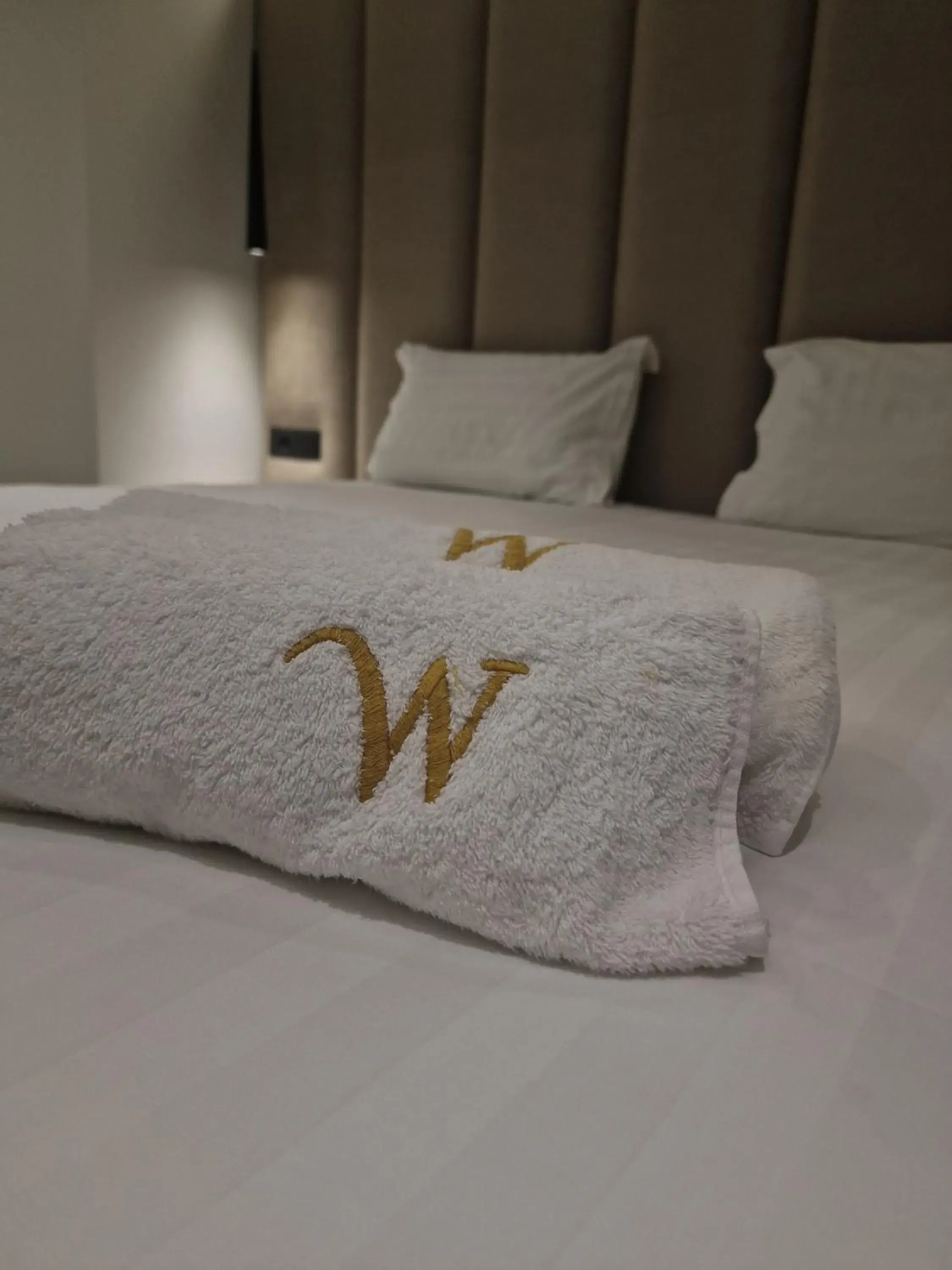 Bed in New W Hotel Bed in New W Hotel