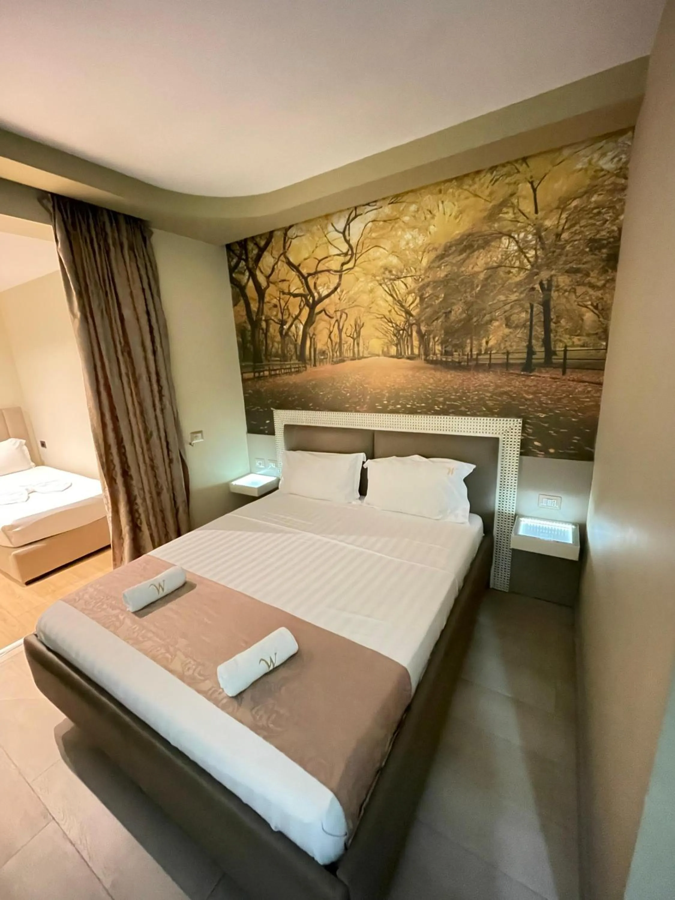 Photo of the whole room, Bed in New W Hotel