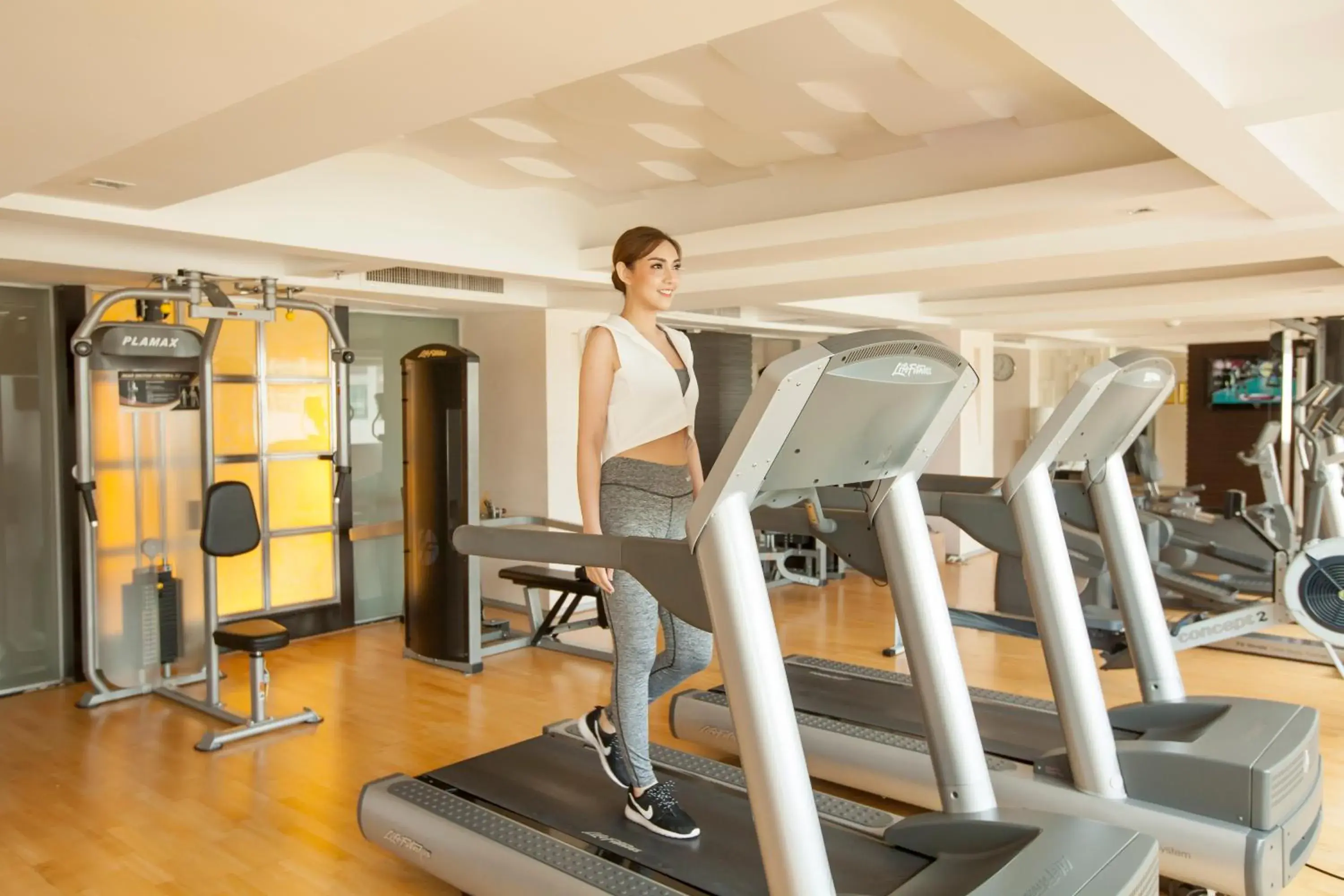 Fitness centre/facilities in Ramada Plaza by Wyndham Bangkok Menam Riverside Fitness centre/facilities in Ramada Plaza by Wyndham Bangkok Menam Riverside