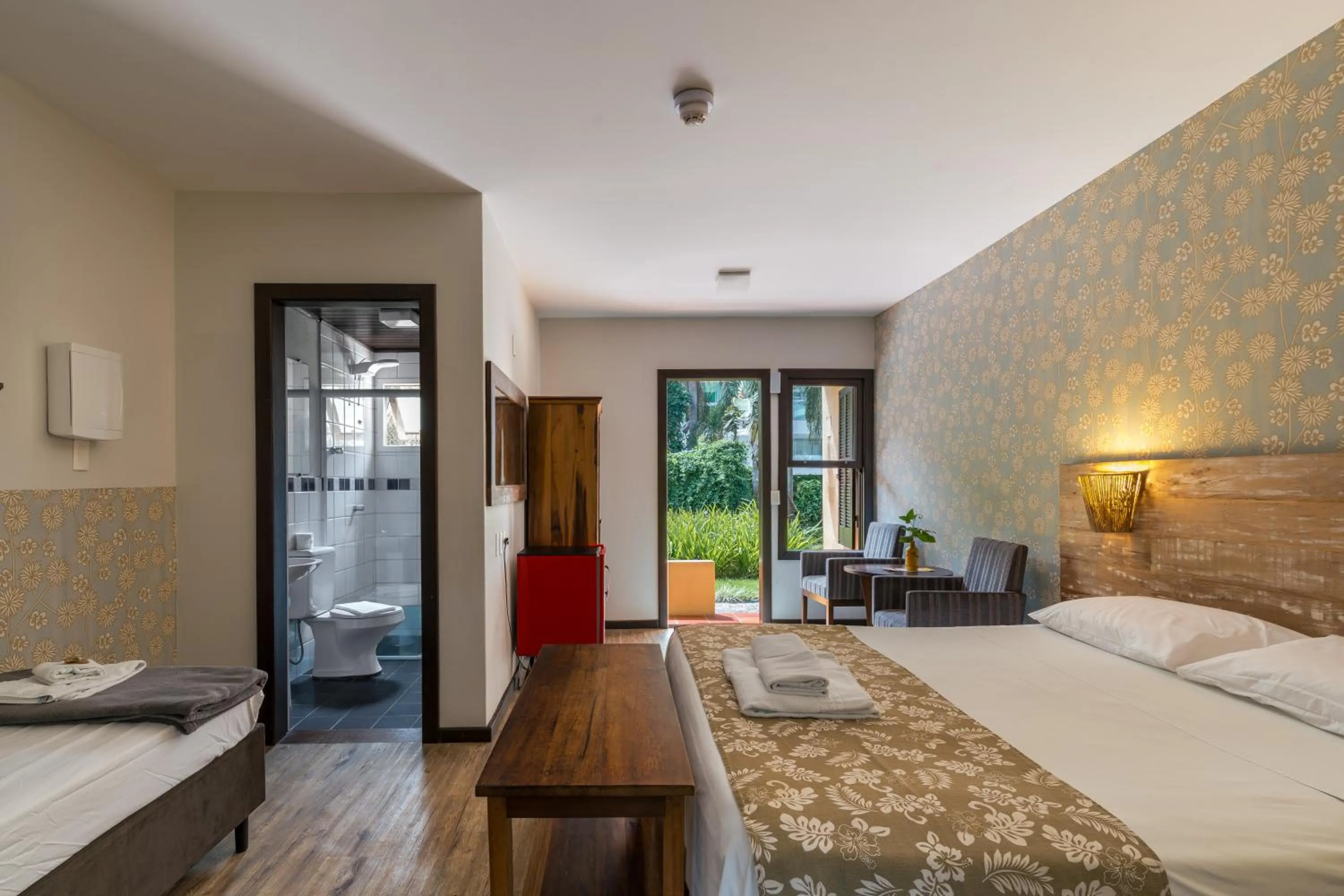 Bed in Pousada Vila Tamarindo Eco Lodge