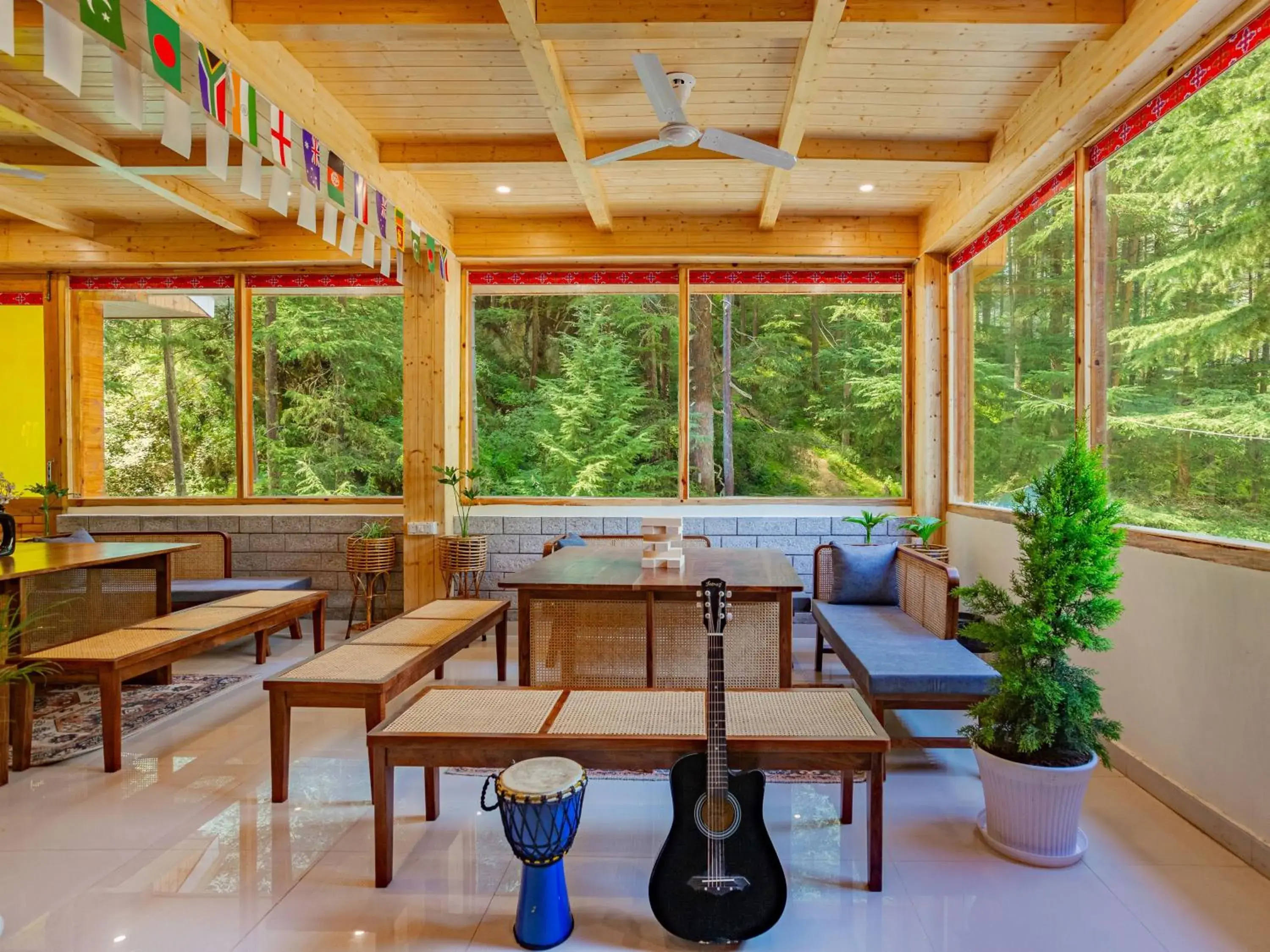 Restaurant/places to eat in The Hosteller Kasol Restaurant/places to eat in The Hosteller Kasol