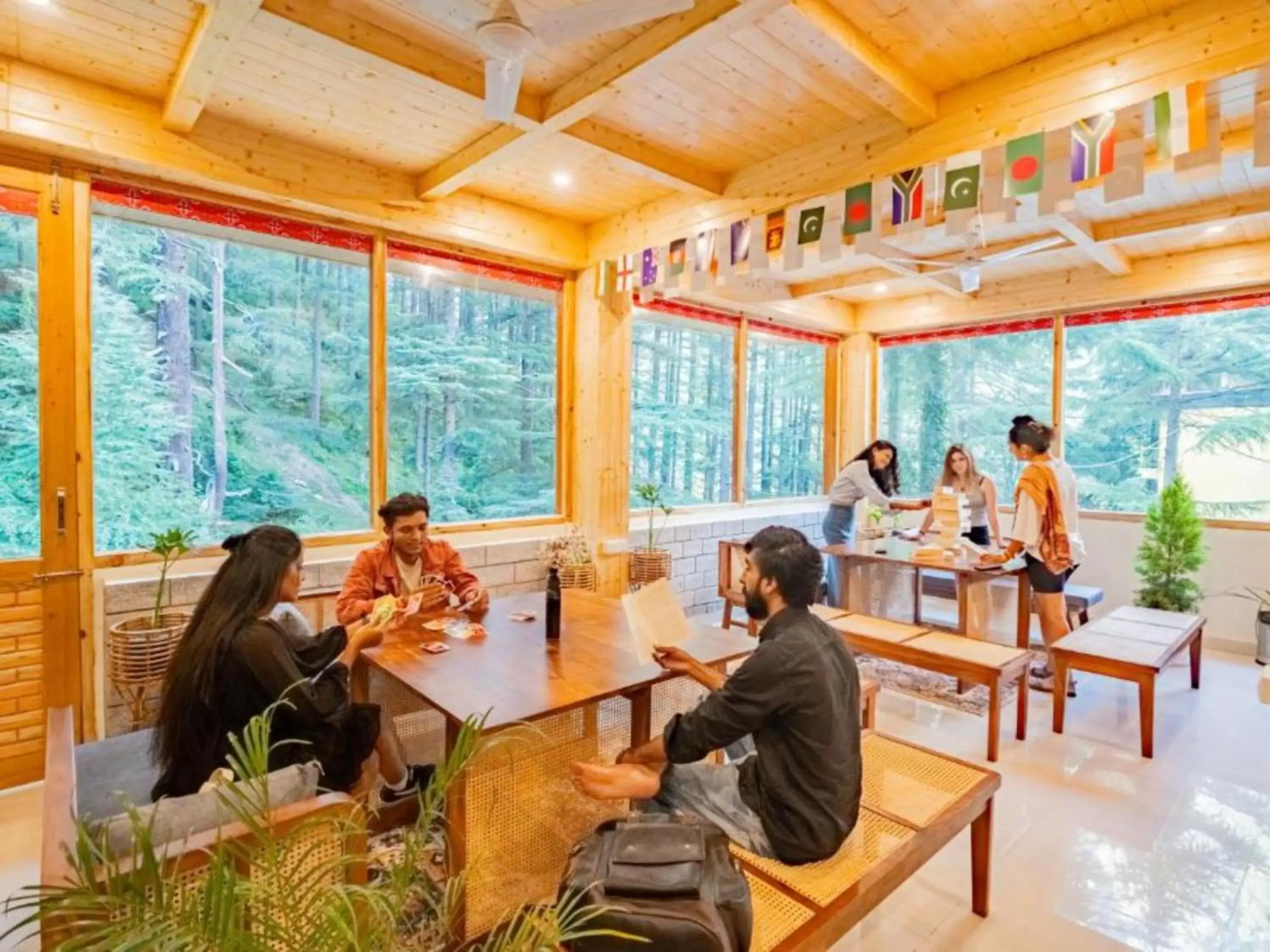 Restaurant/places to eat in The Hosteller Kasol Restaurant/places to eat in The Hosteller Kasol