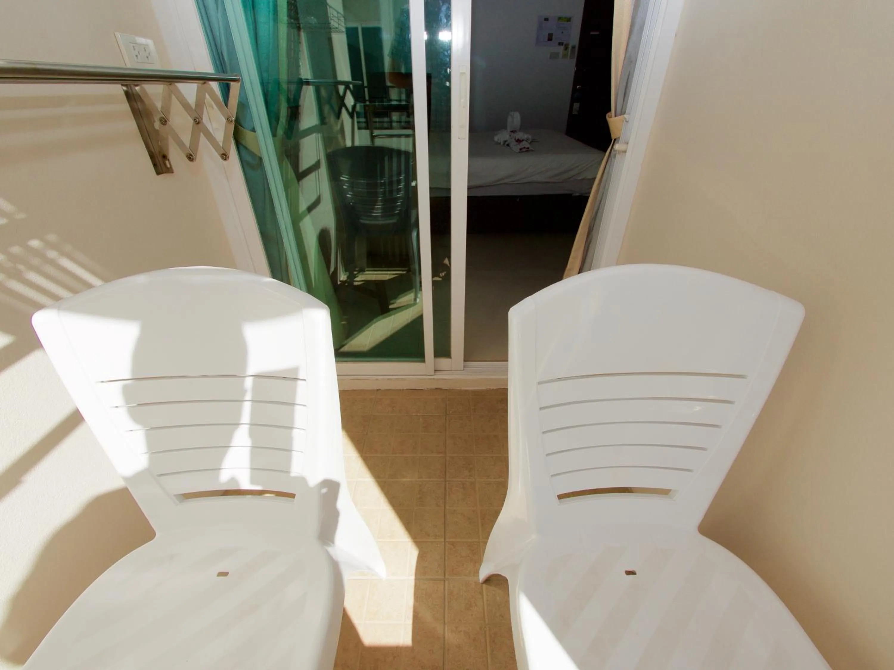 Balcony/Terrace in Q Victory Patong Hotel