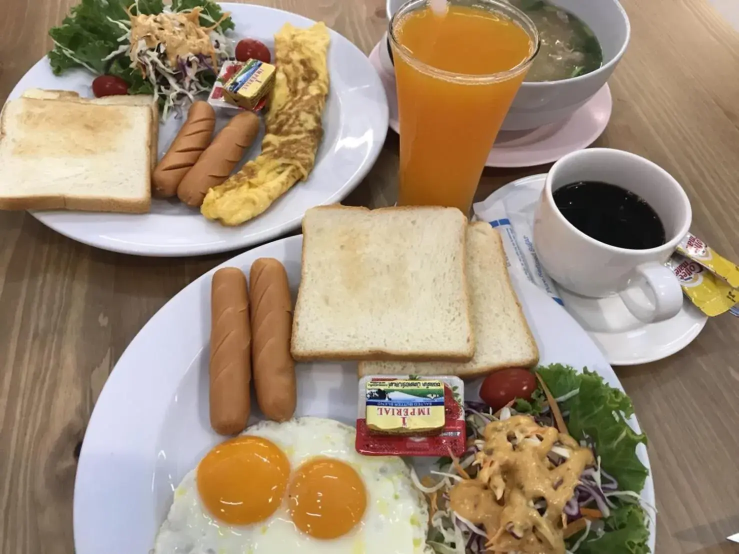 Continental breakfast in Q Victory Patong Hotel Continental breakfast in Q Victory Patong Hotel