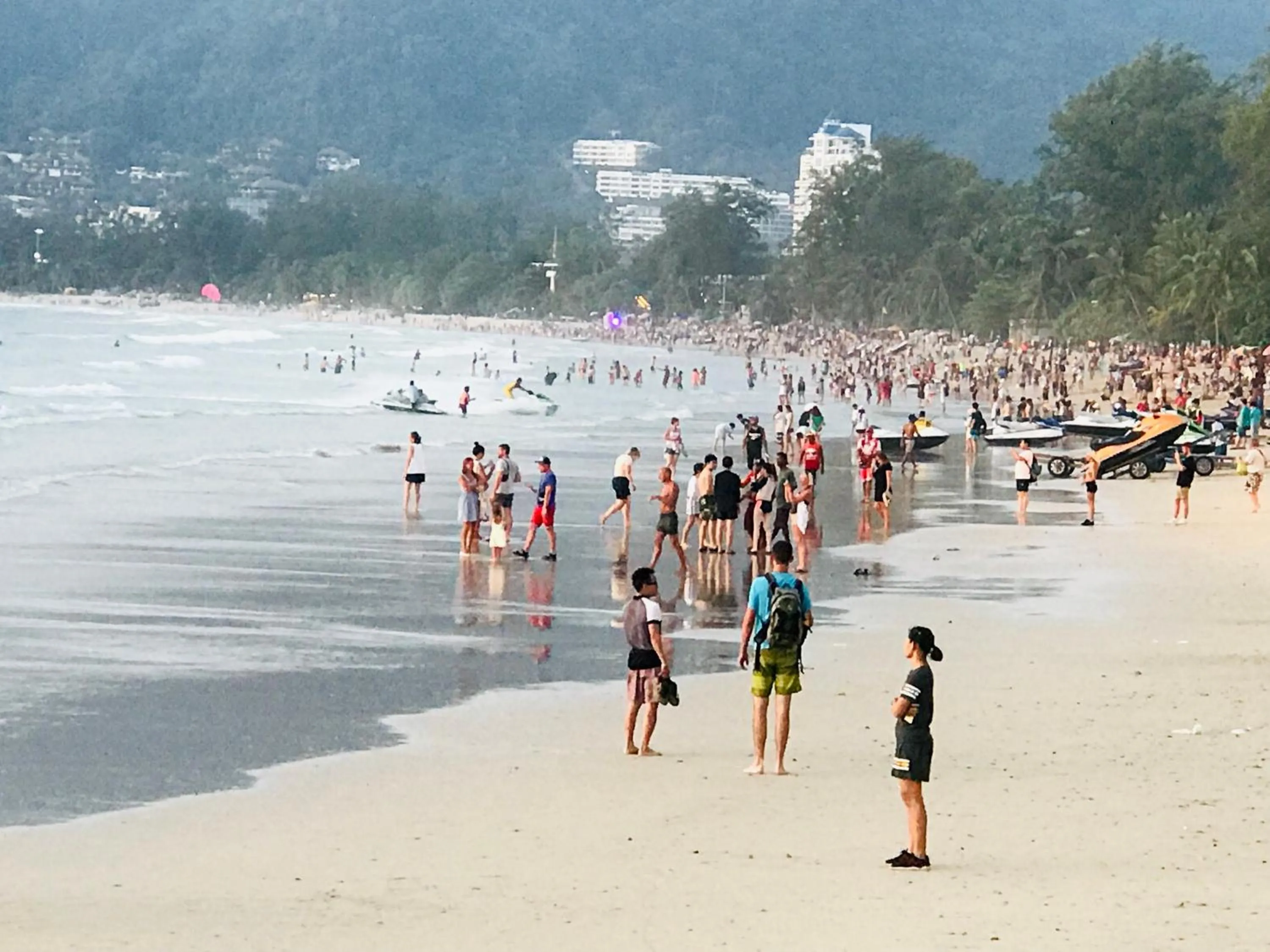 Beach in Q Victory Patong Hotel