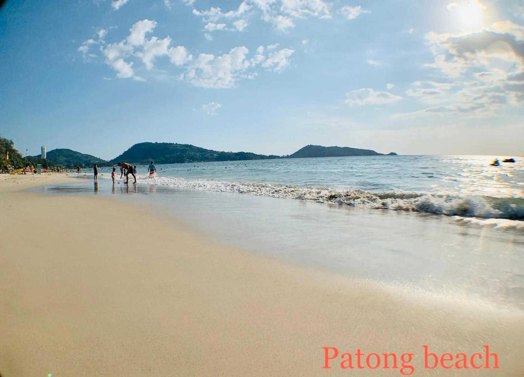 Beach in Q Victory Patong Hotel