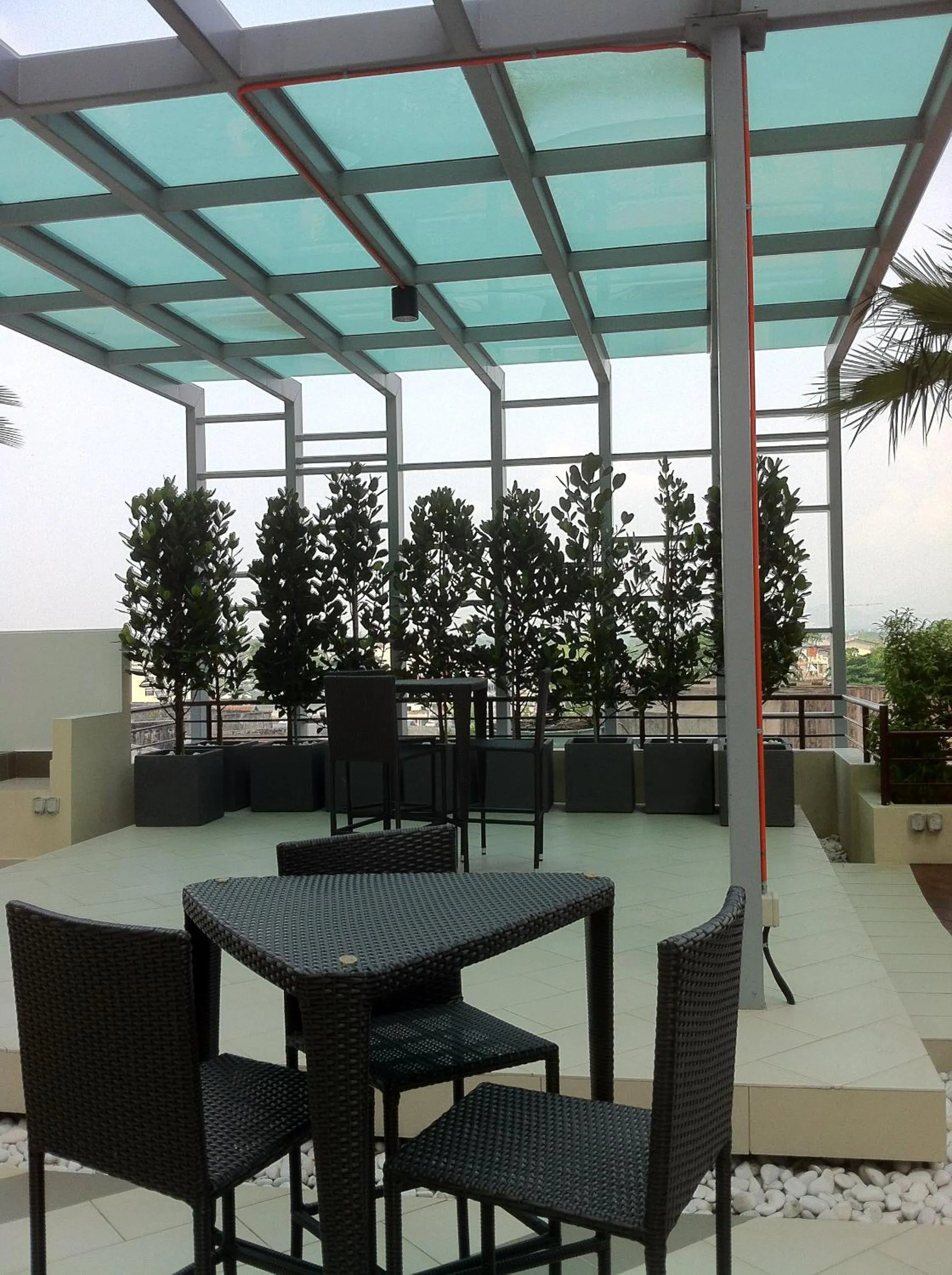 Balcony/Terrace in The Majestic condo Ipoh