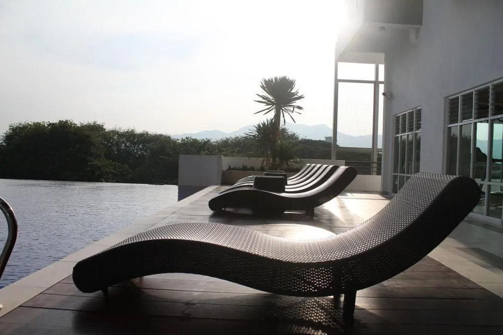 Swimming pool in The Majestic condo Ipoh