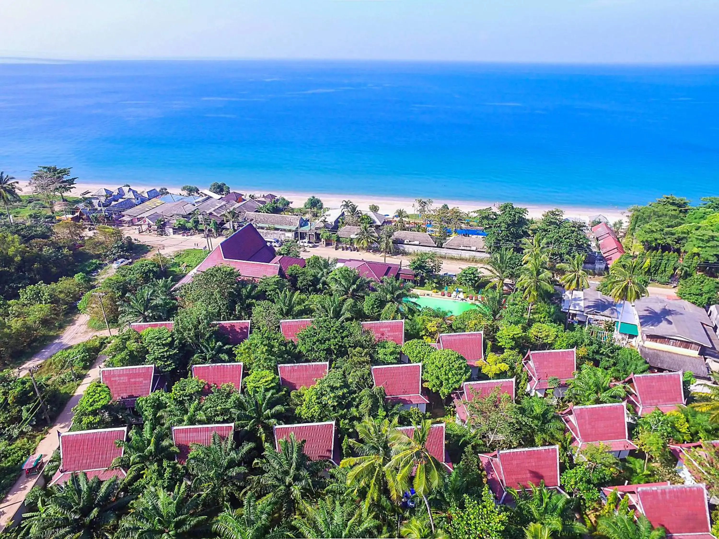 Bird's eye view in Lanta Klong Nin Beach Resort Bird's eye view in Lanta Klong Nin Beach Resort