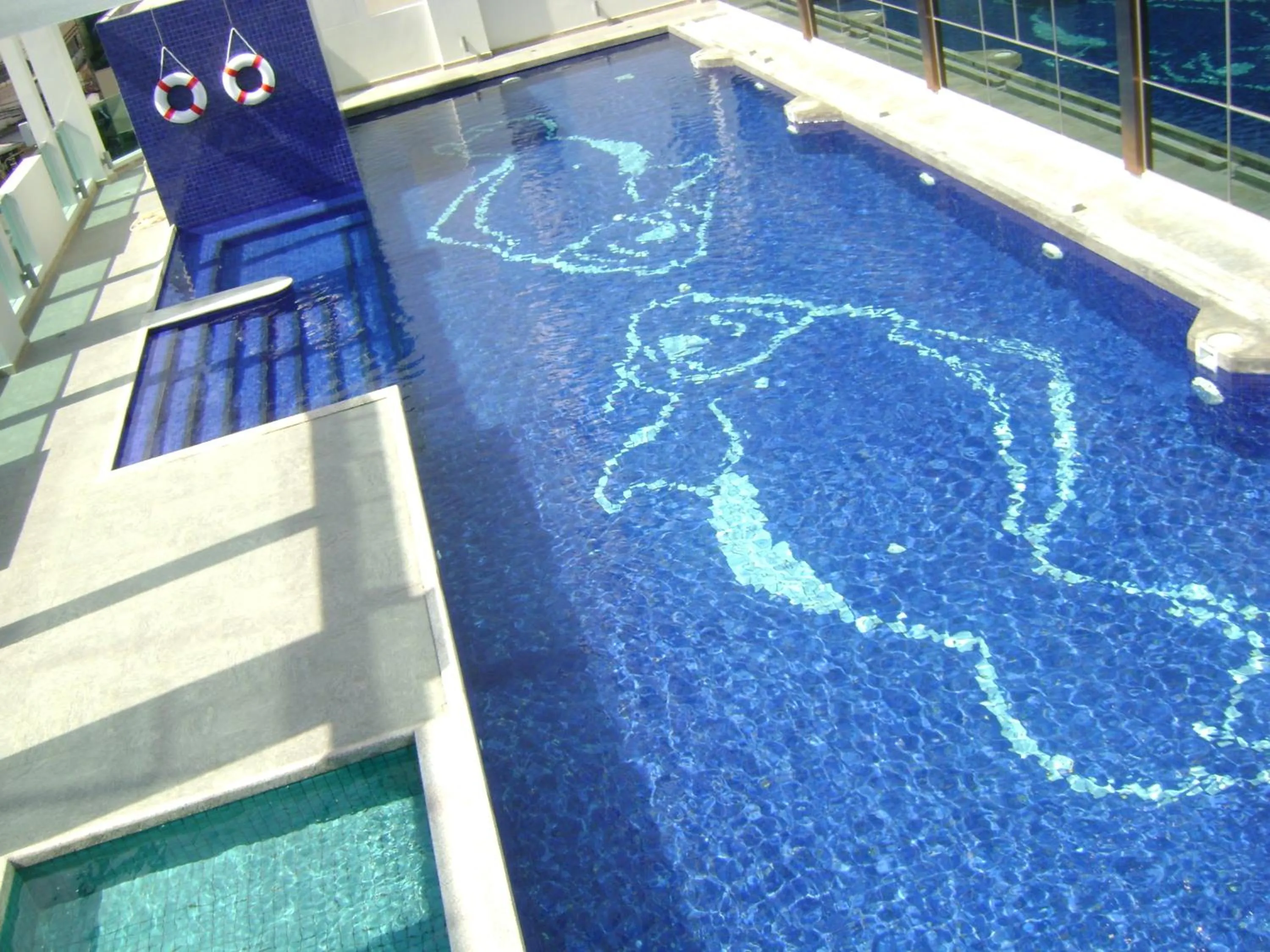 Pool view in New Season Square Hotel