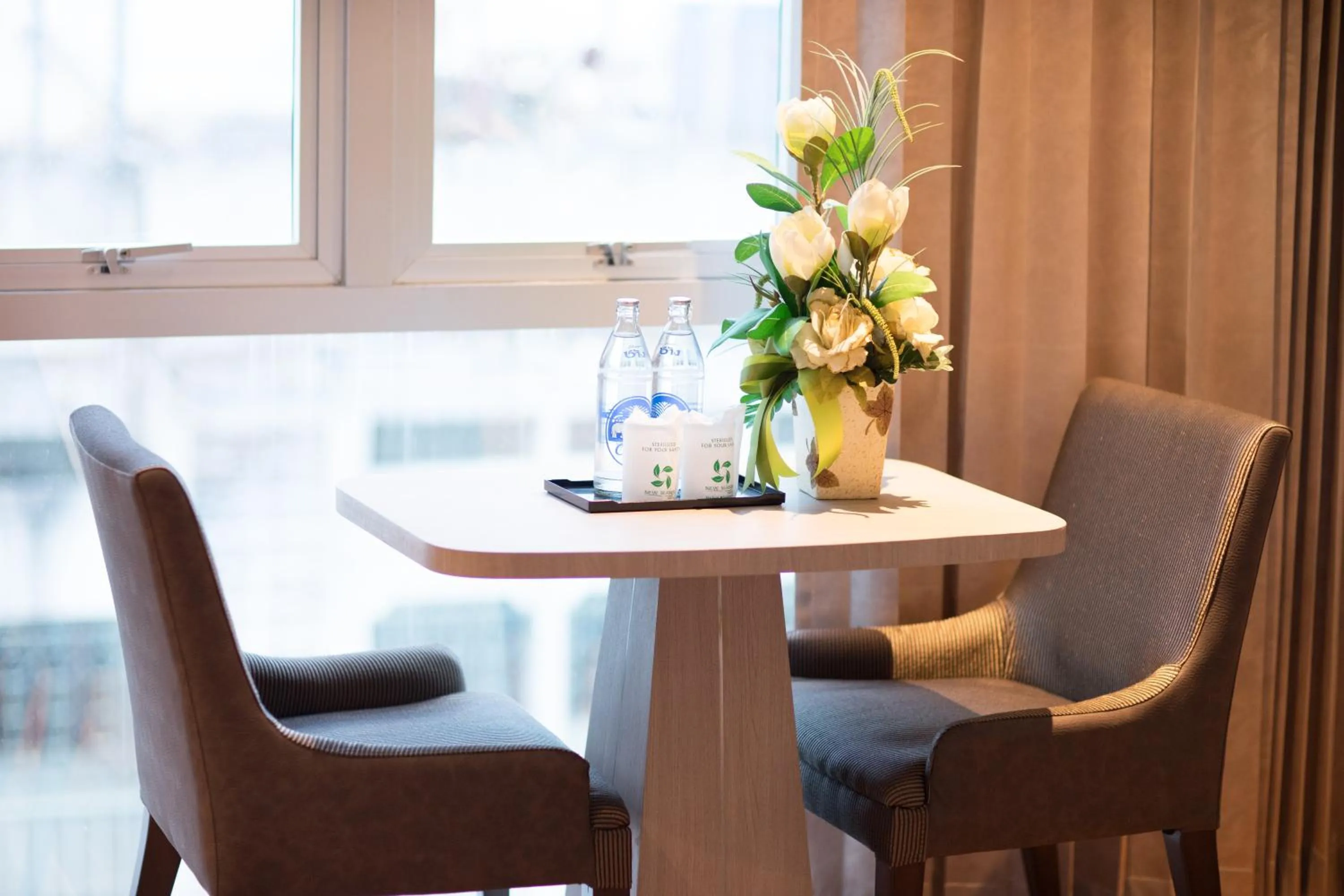 Decorative detail in New Season Square Hotel