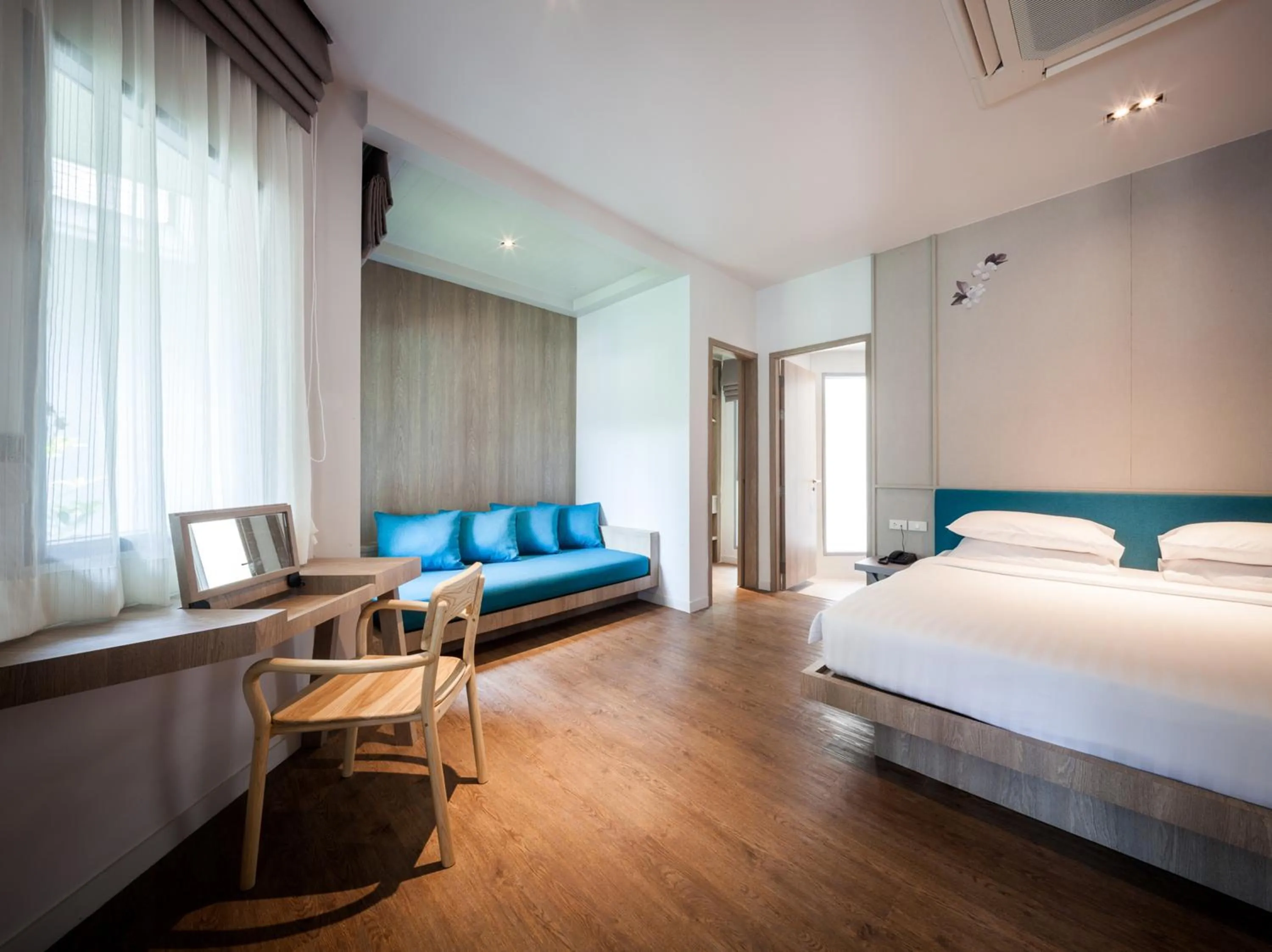 Bedroom, Bed in Bann Pantai Resort